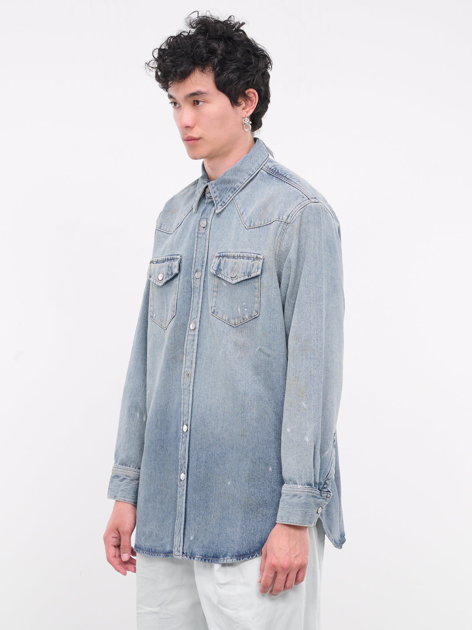 Denim Shirt (CB0070-LIGHT-BLUE)