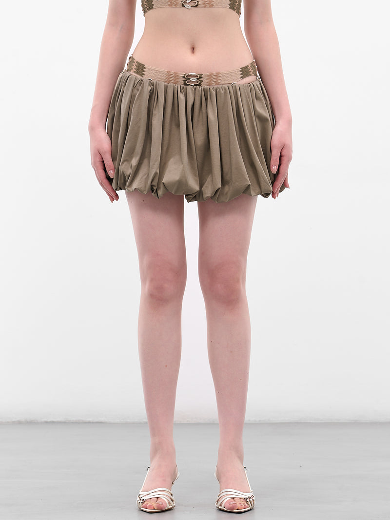 RUI Bubble Mini Skirt | H.Lorenzo - front