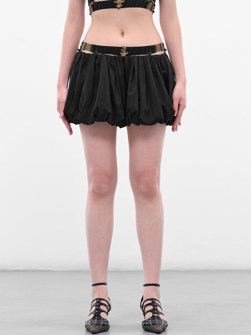RUI Bubble Mini Skirt | H.Lorenzo - front