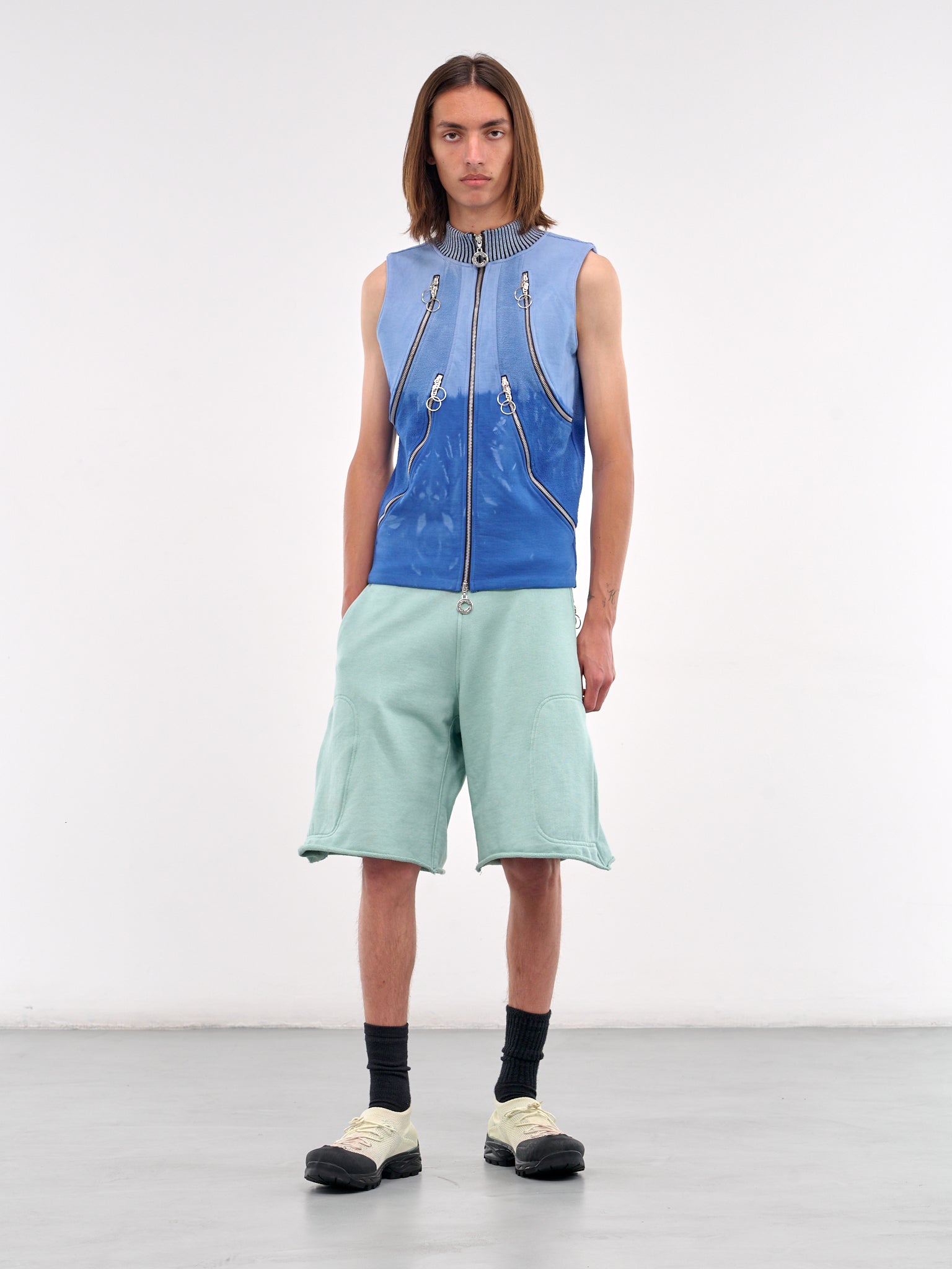 Fleece Shorts (CCS4-TRS-MULITPOSCHRTJ-TURQUOI)