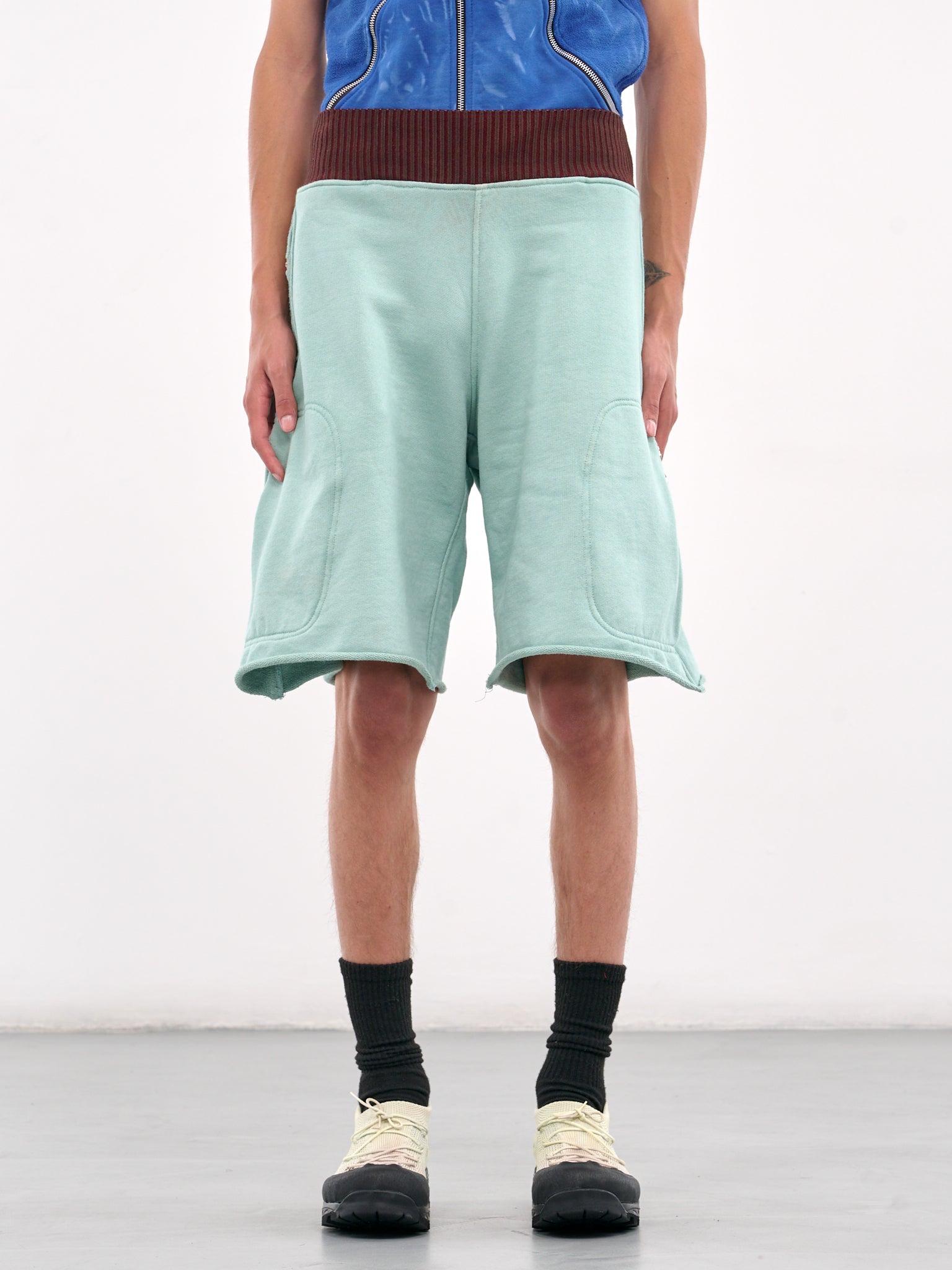 Fleece Shorts (CCS4-TRS-MULITPOSCHRTJ-TURQUOI)