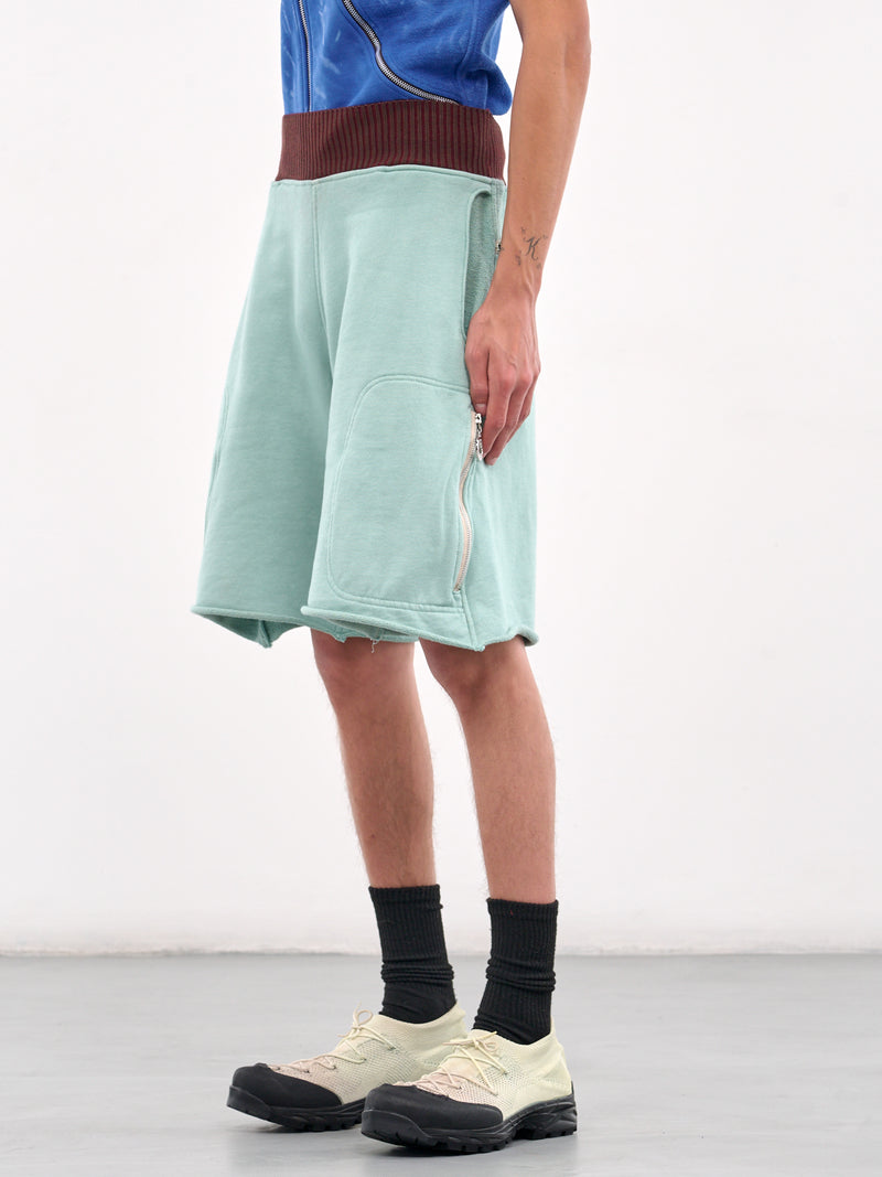 Fleece Shorts (CCS4-TRS-MULITPOSCHRTJ-TURQUOI)
