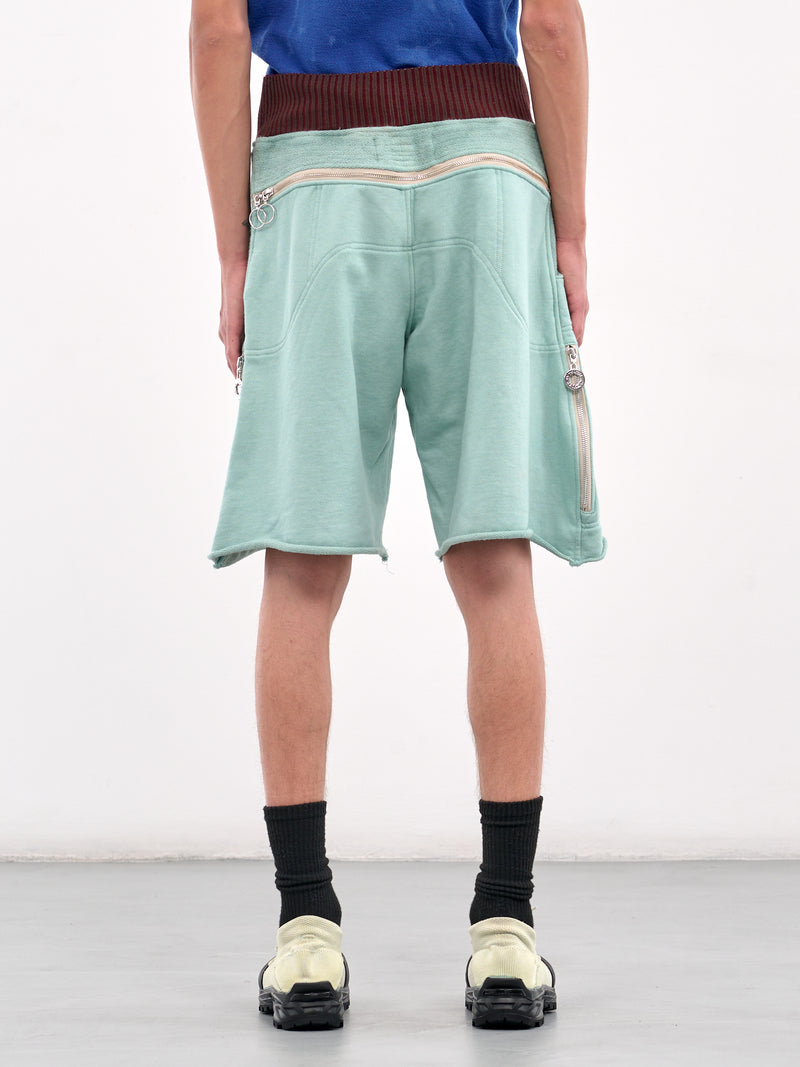 Fleece Shorts (CCS4-TRS-MULITPOSCHRTJ-TURQUOI)