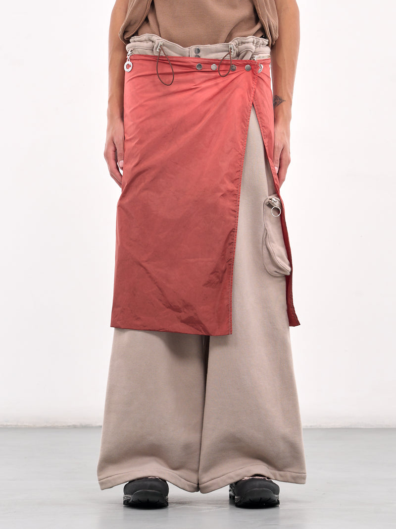Layered Wrap Trousers (CCSR-TRS-JRSWRAP-GRAPHITE)