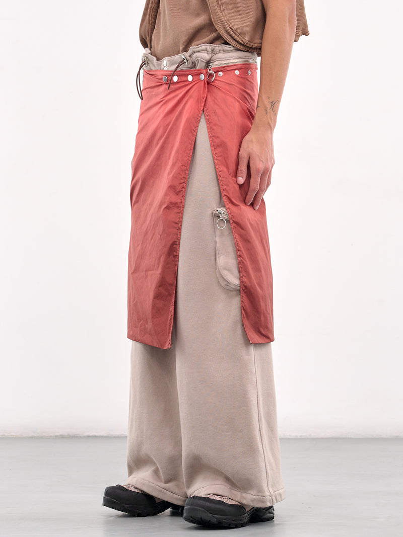 Layered Wrap Trousers (CCSR-TRS-JRSWRAP-GRAPHITE)