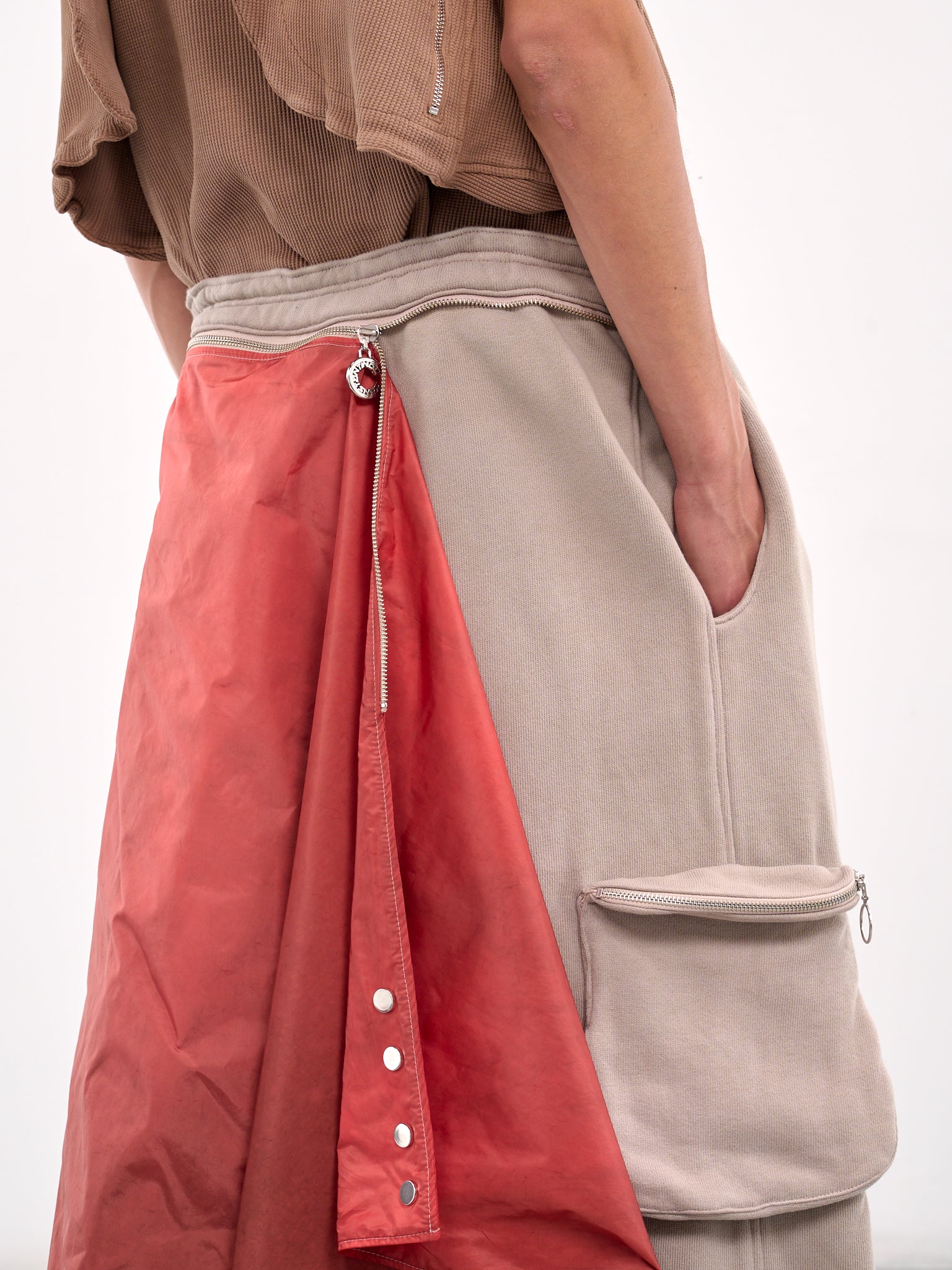 Layered Wrap Trousers (CCSR-TRS-JRSWRAP-GRAPHITE)