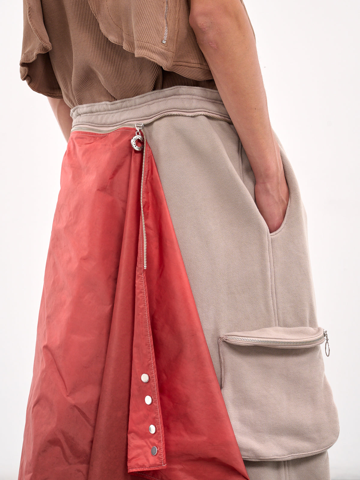 Layered Wrap Trousers (CCSR-TRS-JRSWRAP-GRAPHITE)