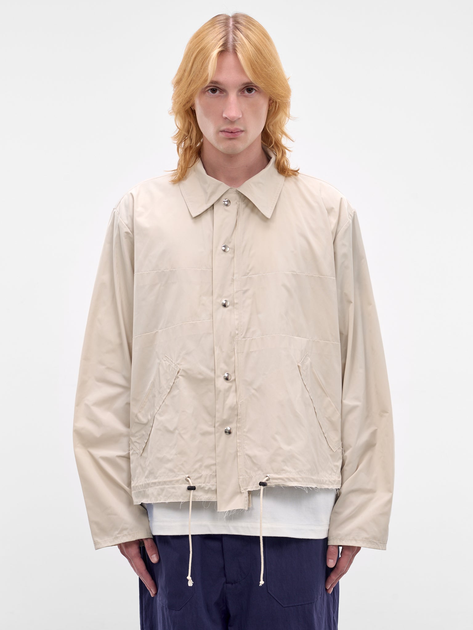 Sand Technical Twill Simple Jacket (CF-21-09-01-01-SAND)