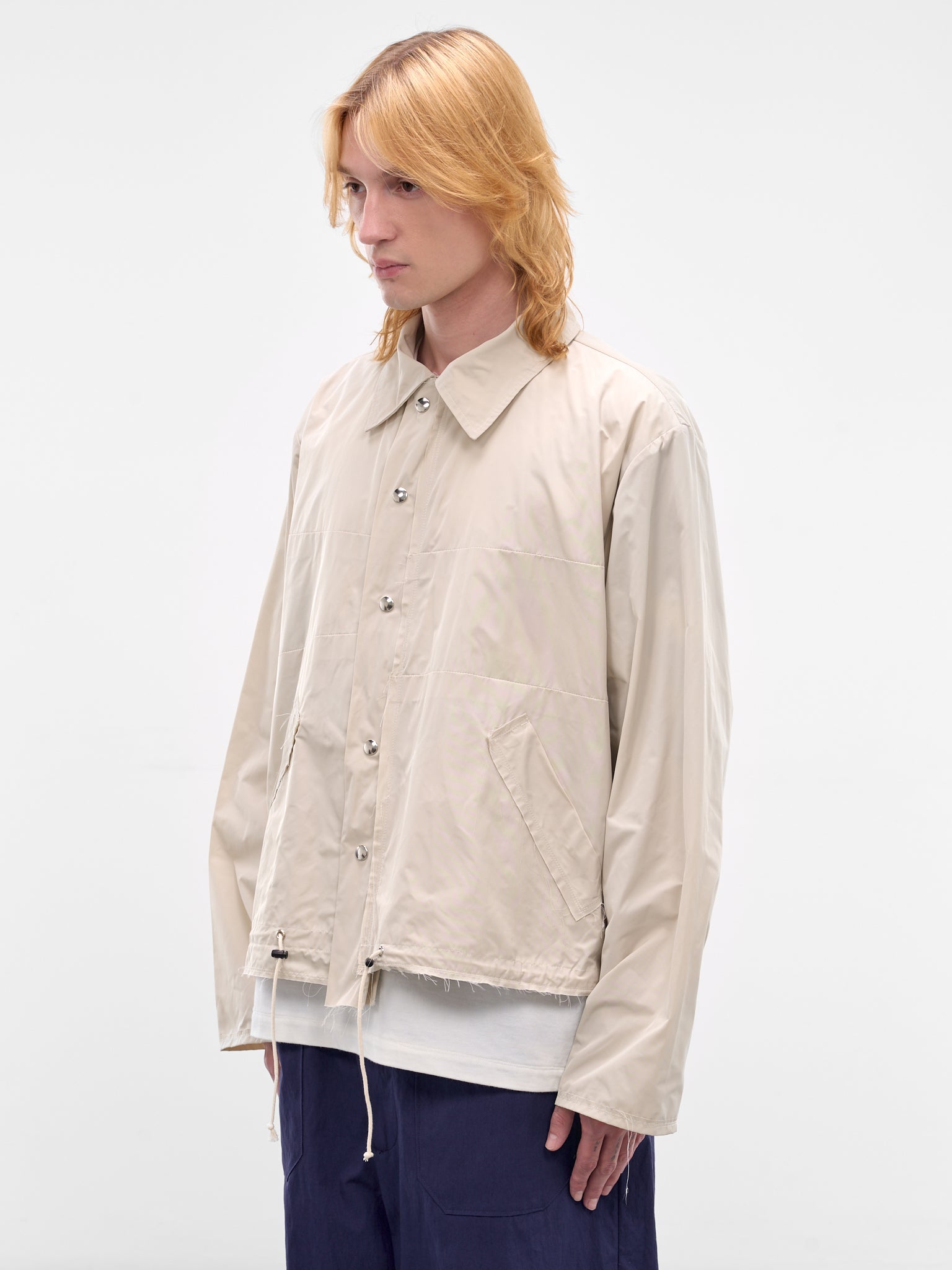 Sand Technical Twill Simple Jacket (CF-21-09-01-01-SAND)