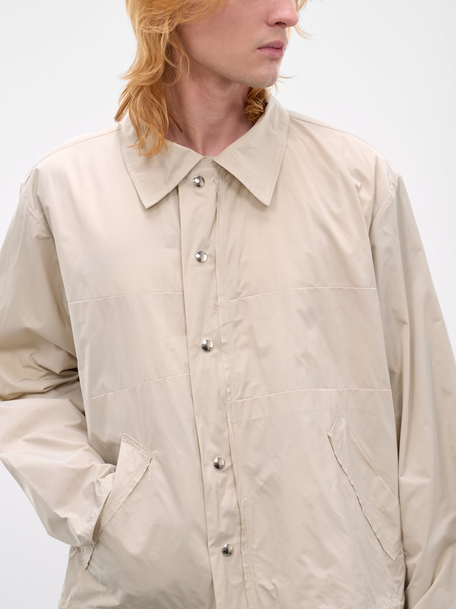 Sand Technical Twill Simple Jacket (CF-21-09-01-01-SAND)