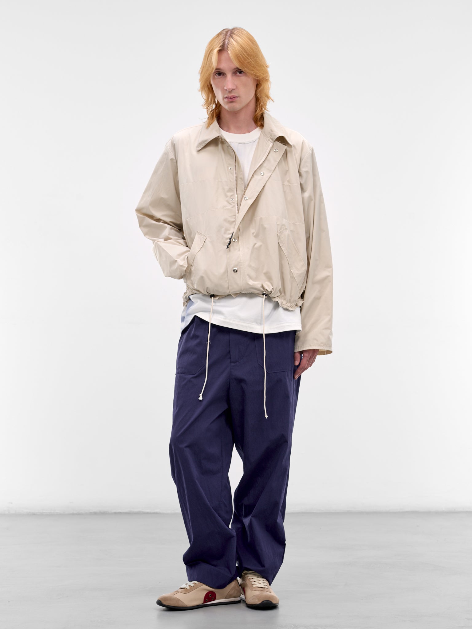 Sand Technical Twill Simple Jacket (CF-21-09-01-01-SAND)