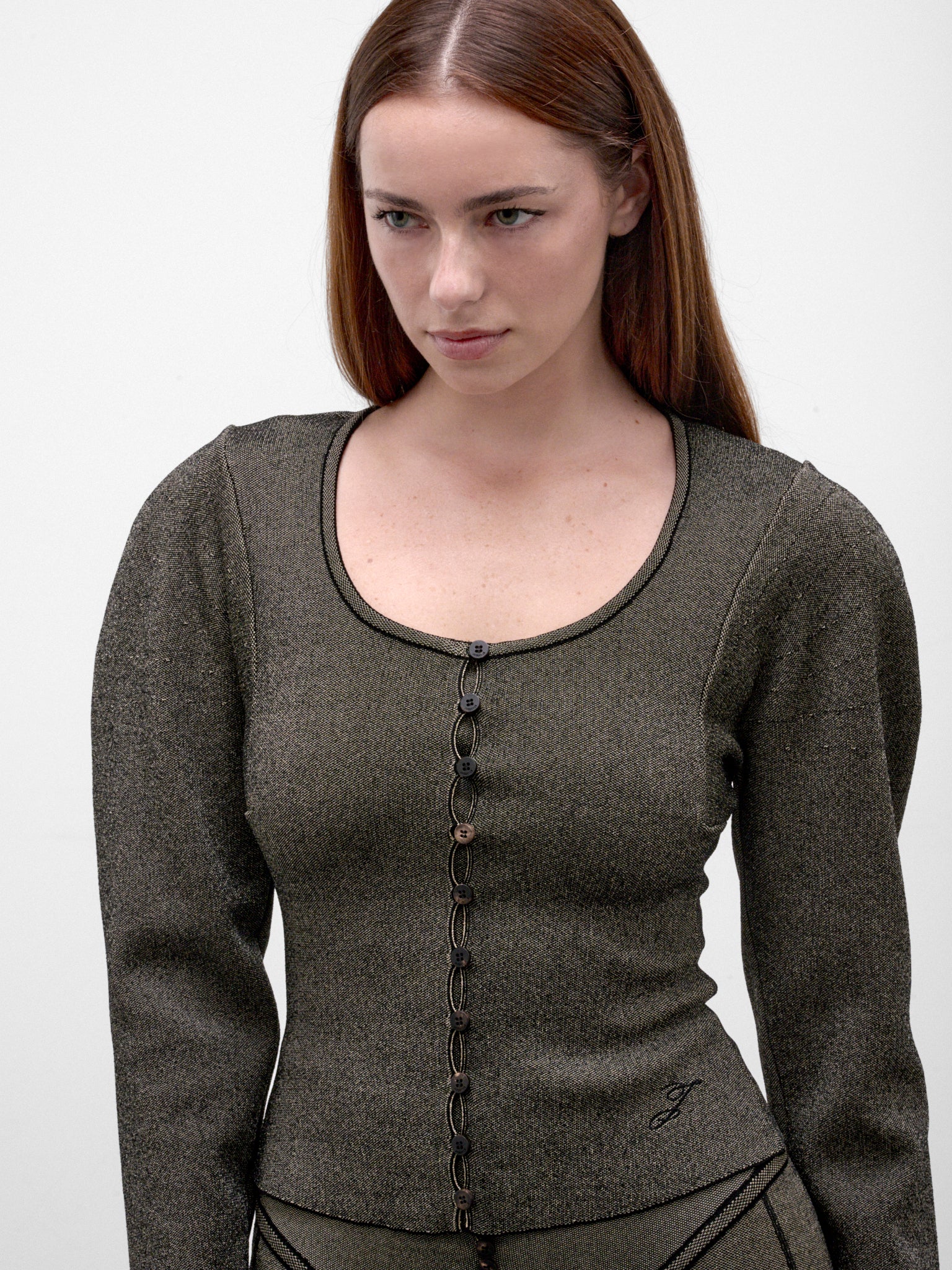 Dark Beige Sera Cardigan (CDW00812AK00269-DARK-BEIGE)