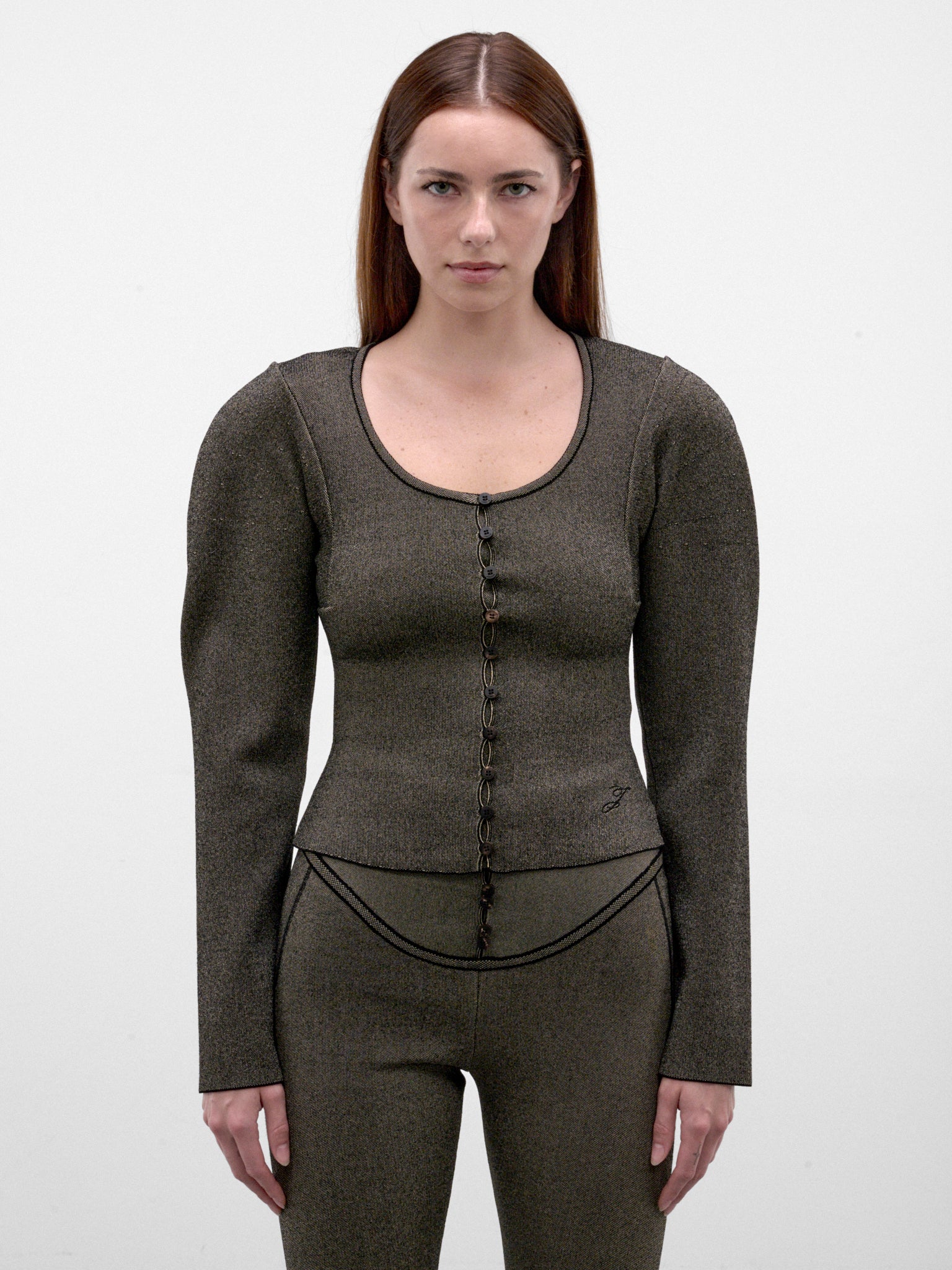 Dark Beige Sera Cardigan (CDW00812AK00269-DARK-BEIGE)