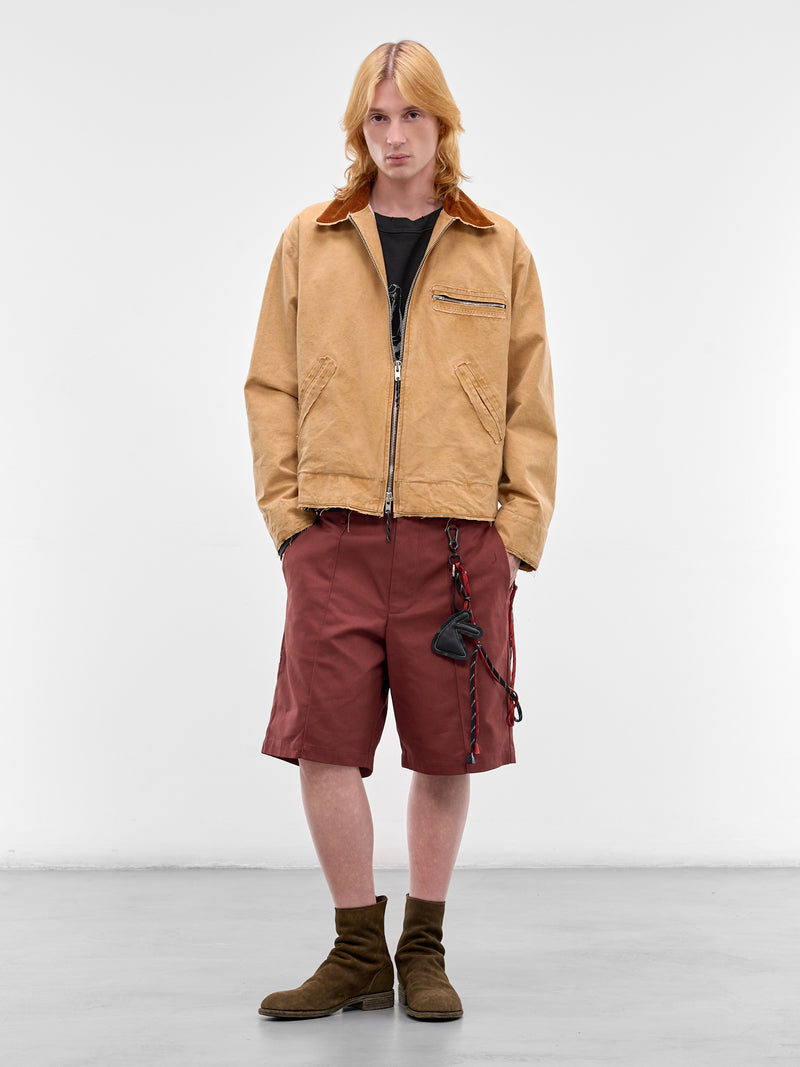 Sand Deconstructed Workwear Jacket (CF-21-10-01-01-SAND-VINTAGE-WA)