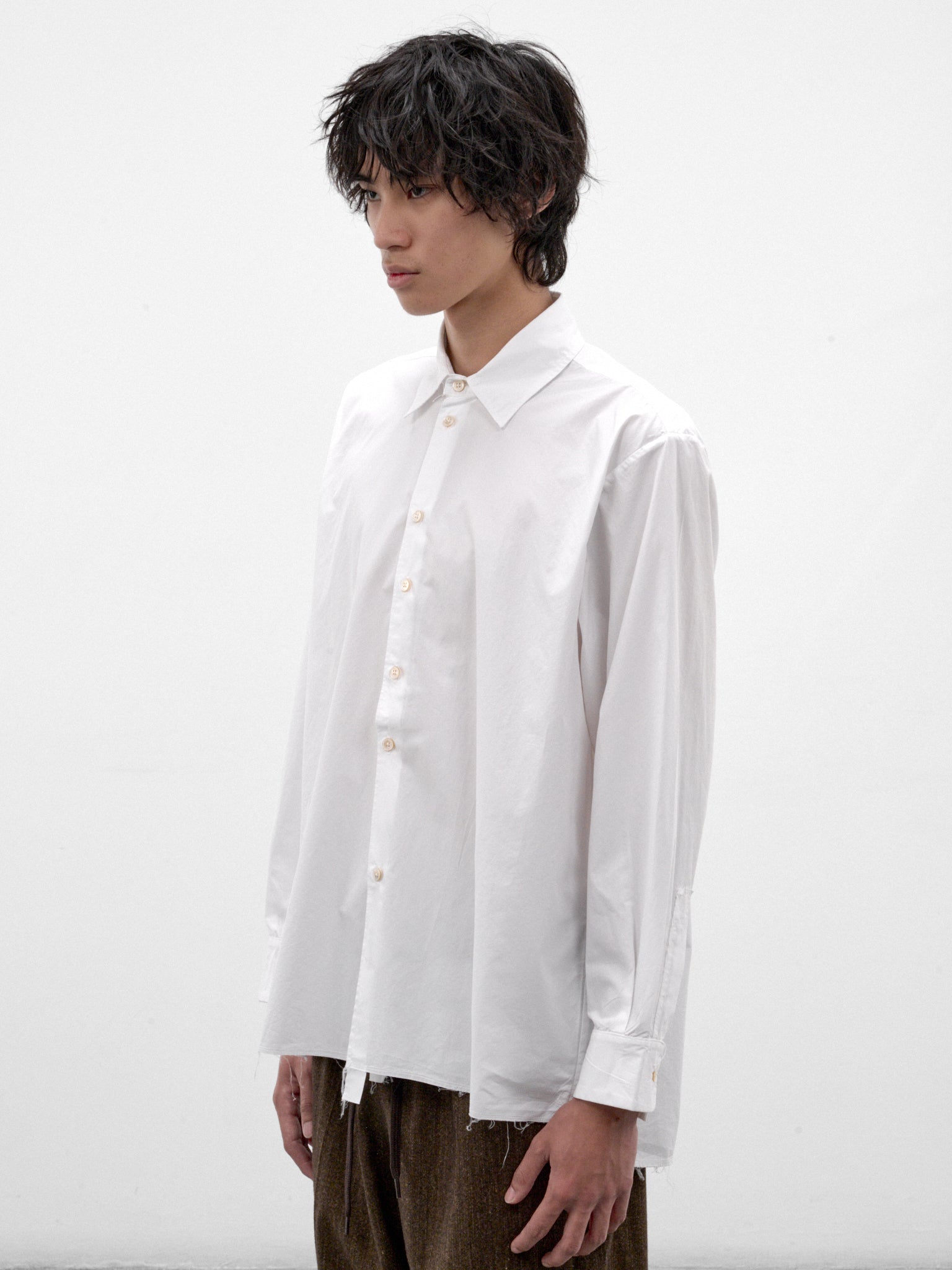 White Cotton Big Shirt (CF-22-04-03-02-OPTICAL-WHITE)