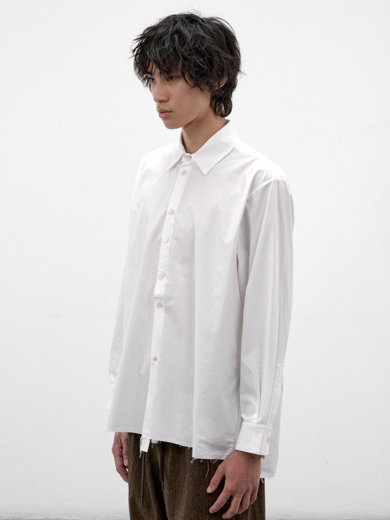 White Cotton Big Shirt (CF-22-04-03-02-OPTICAL-WHITE)