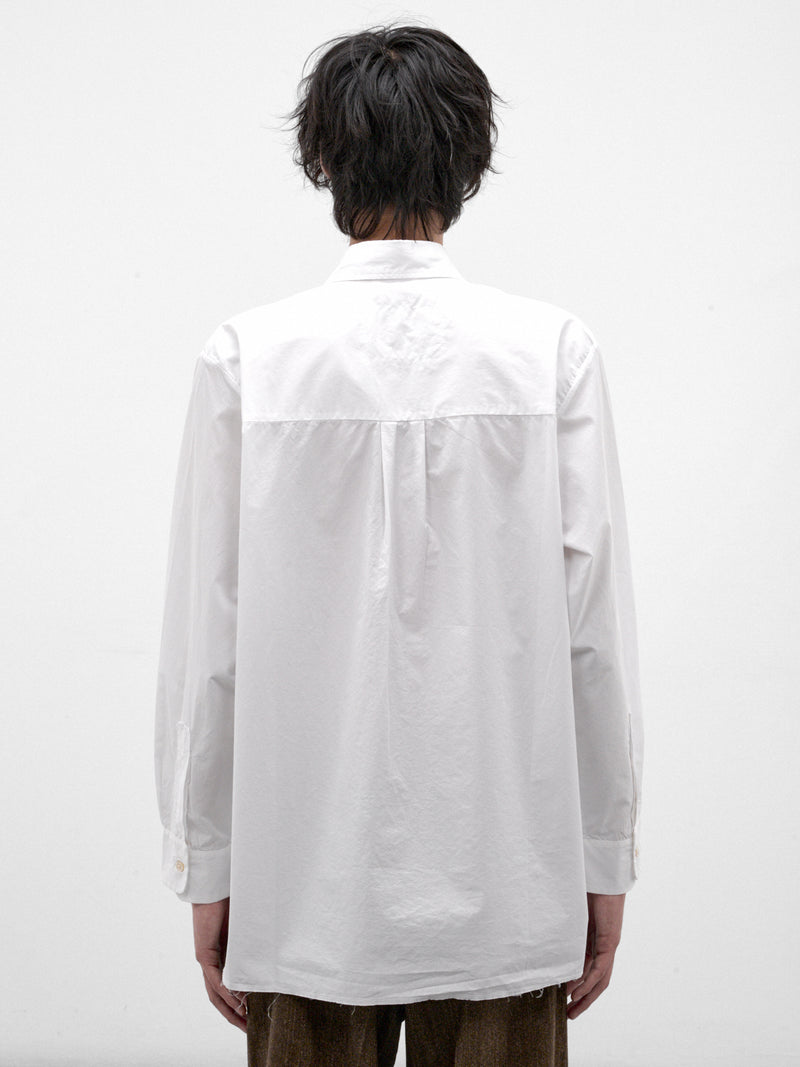 White Cotton Big Shirt (CF-22-04-03-02-OPTICAL-WHITE)