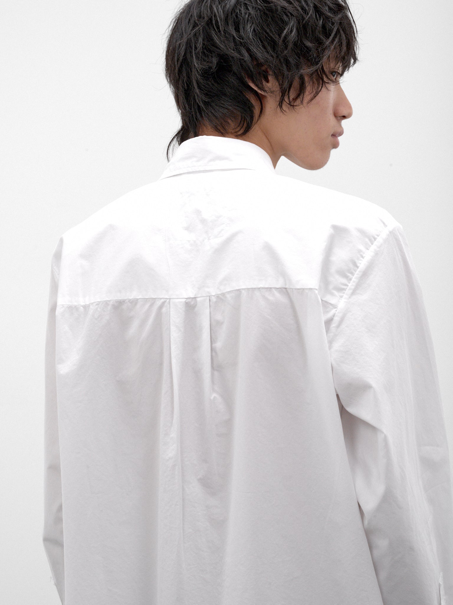 White Cotton Big Shirt (CF-22-04-03-02-OPTICAL-WHITE)