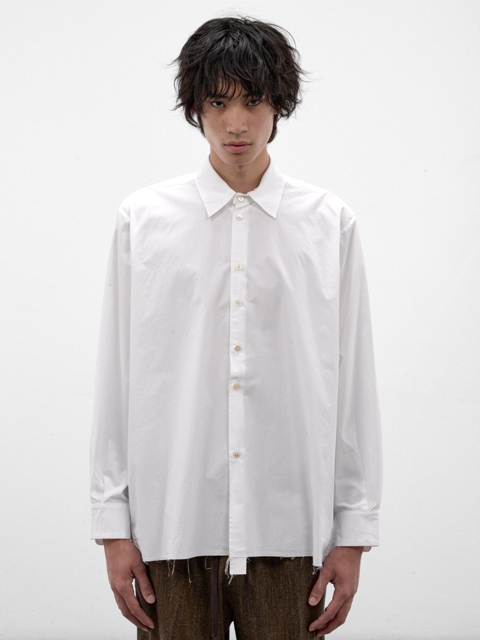 White Cotton Big Shirt (CF-22-04-03-02-OPTICAL-WHITE)