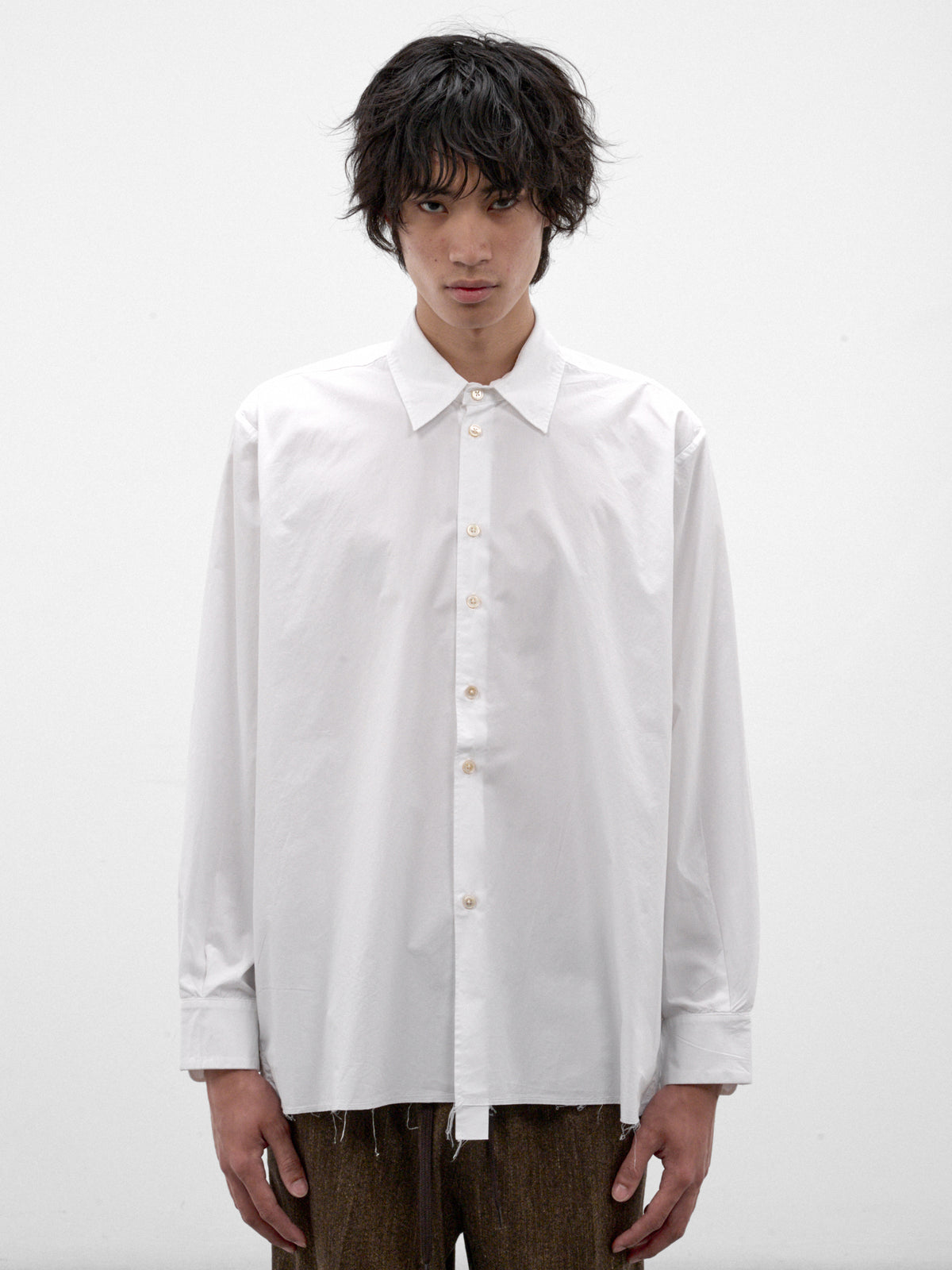 White Cotton Big Shirt (CF-22-04-03-02-OPTICAL-WHITE)