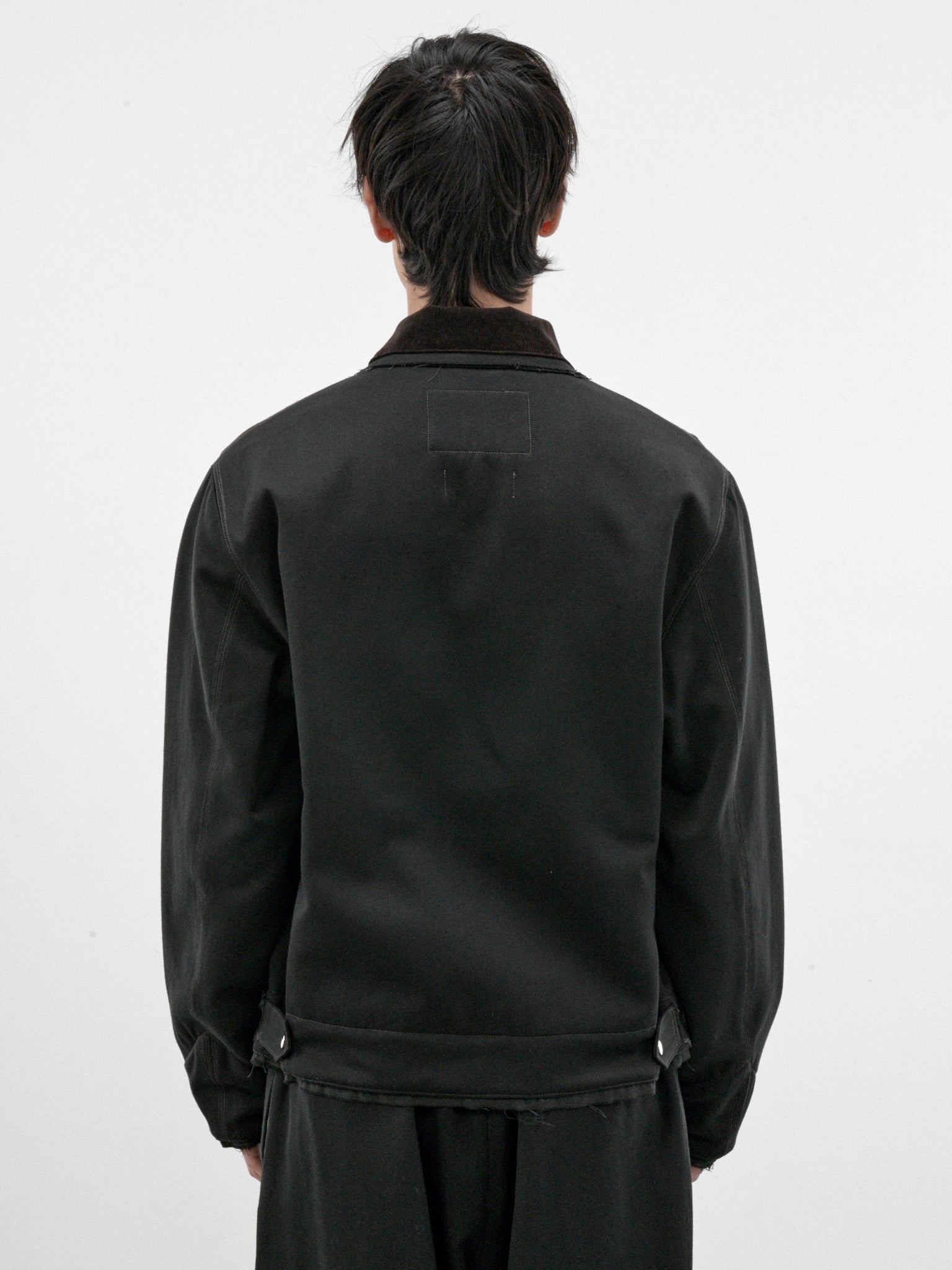 Gray Wool Twill Workwear Jacket (CF-22-10-03-01-GREY)
