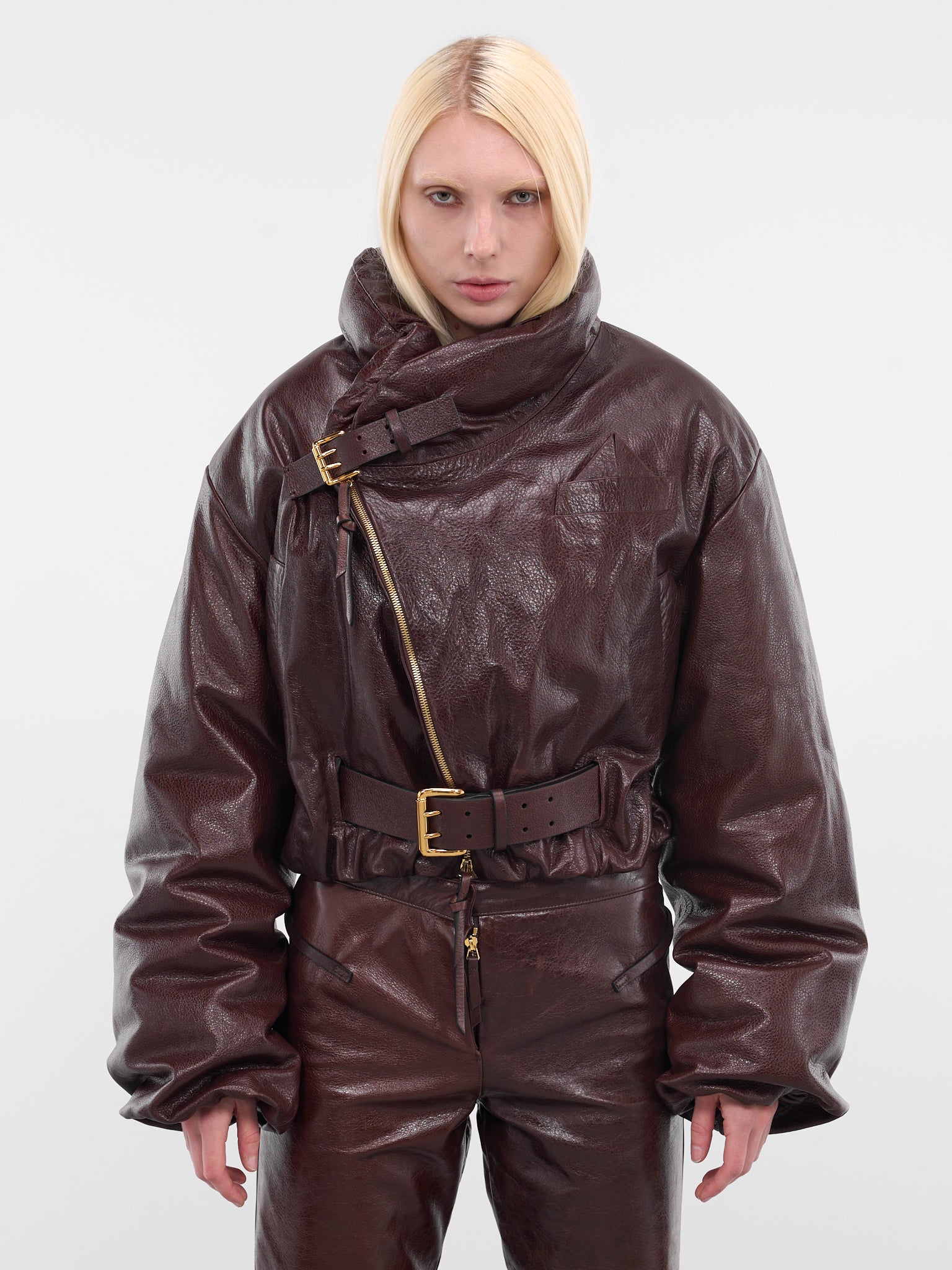 Brown Leather Christie Bomber Jacket (CHRISTIE-BOMBER-2-TOFEE)