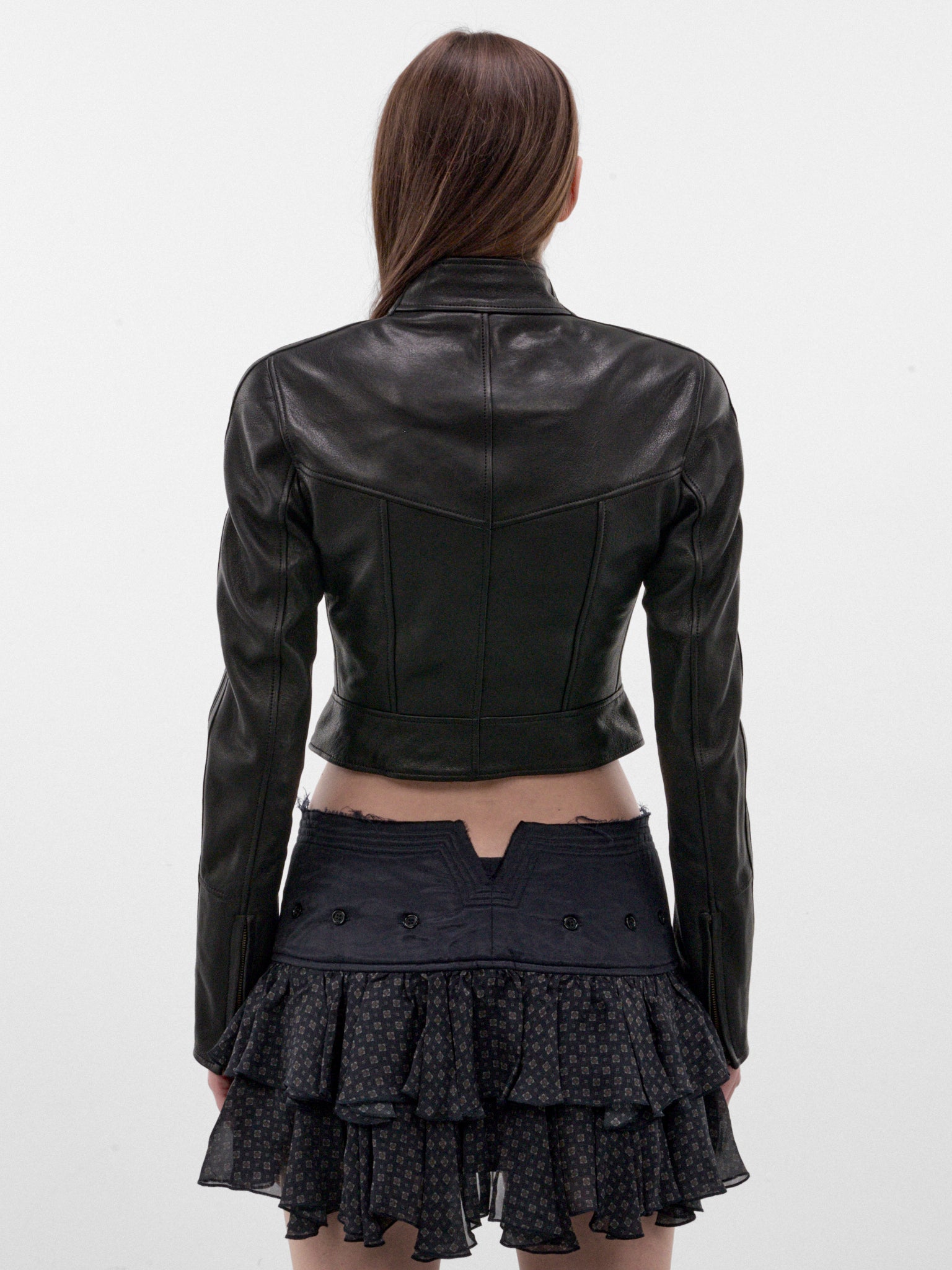 Black Leather Claw Jacket (CLJA0BLK-CLAW-BLACK)