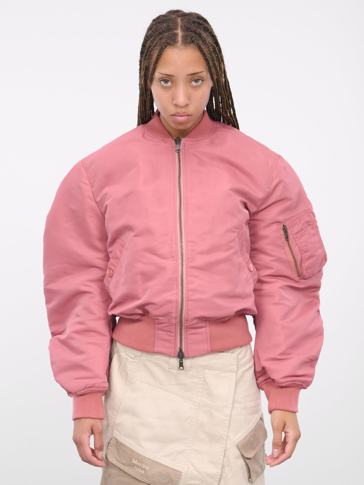 Classic Bomber (CMR702-DUSTY-PINK)