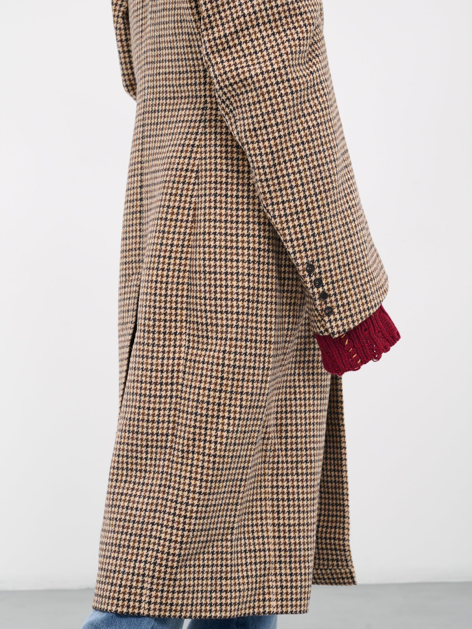 Houndstooth Coat (CO-001-B-HOUNDSTOOTH)