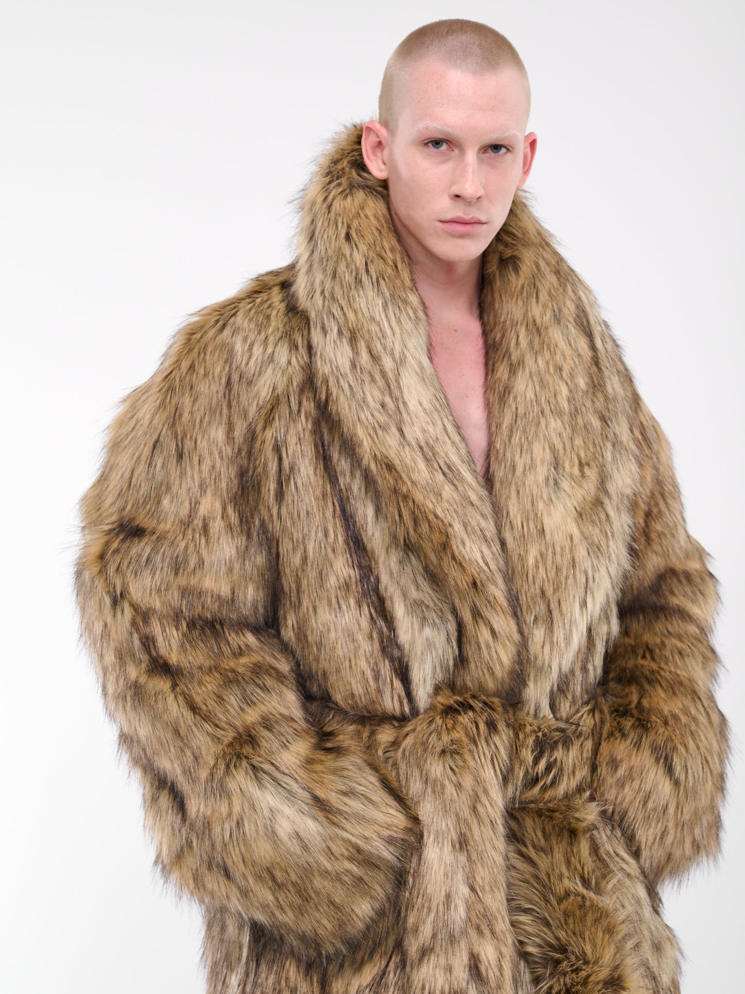 Faux-Fur Coat (CO-002-A-FOX)