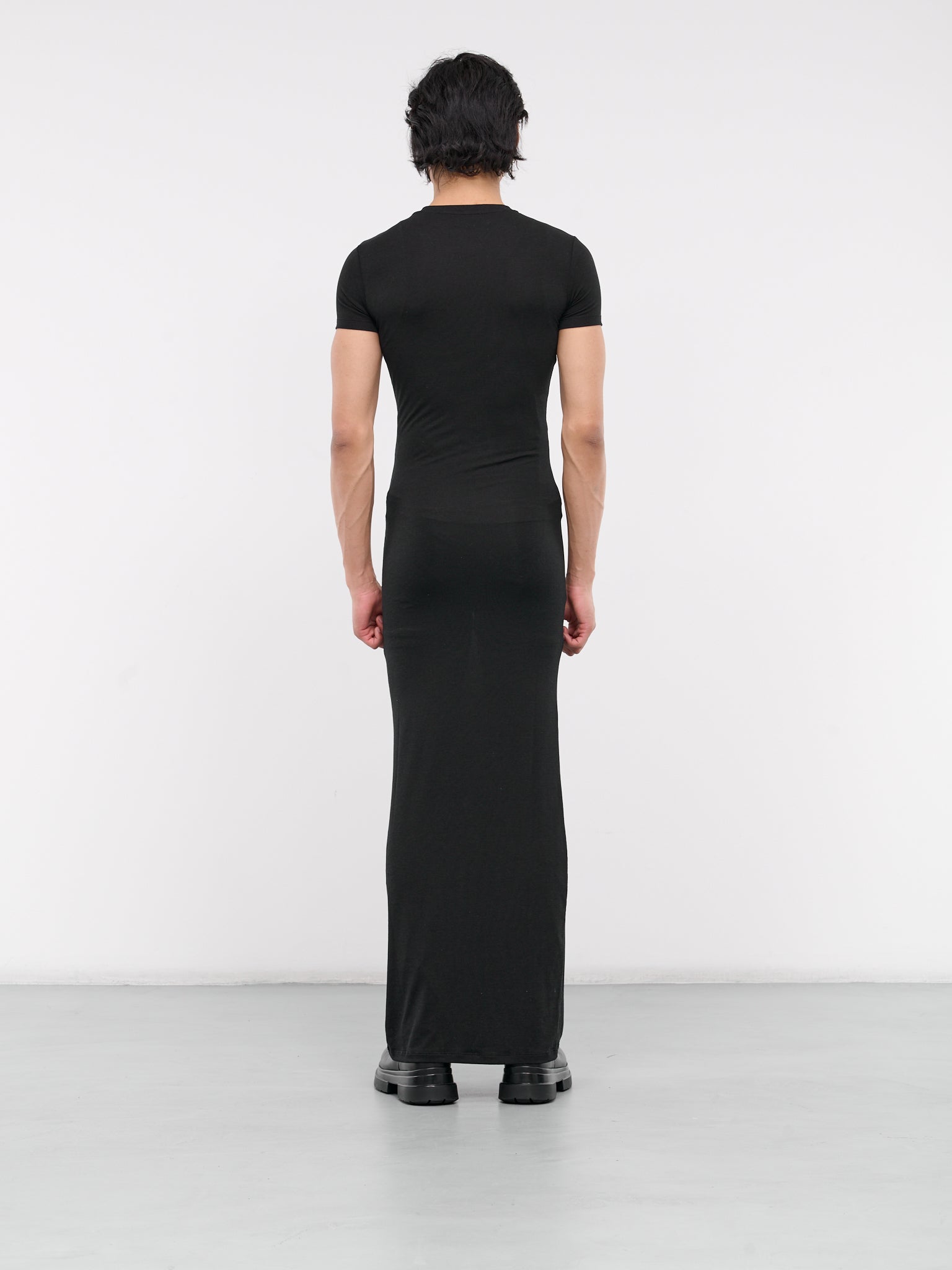 Long Simple Dress (CO-DR018-W-JE-BLACK)