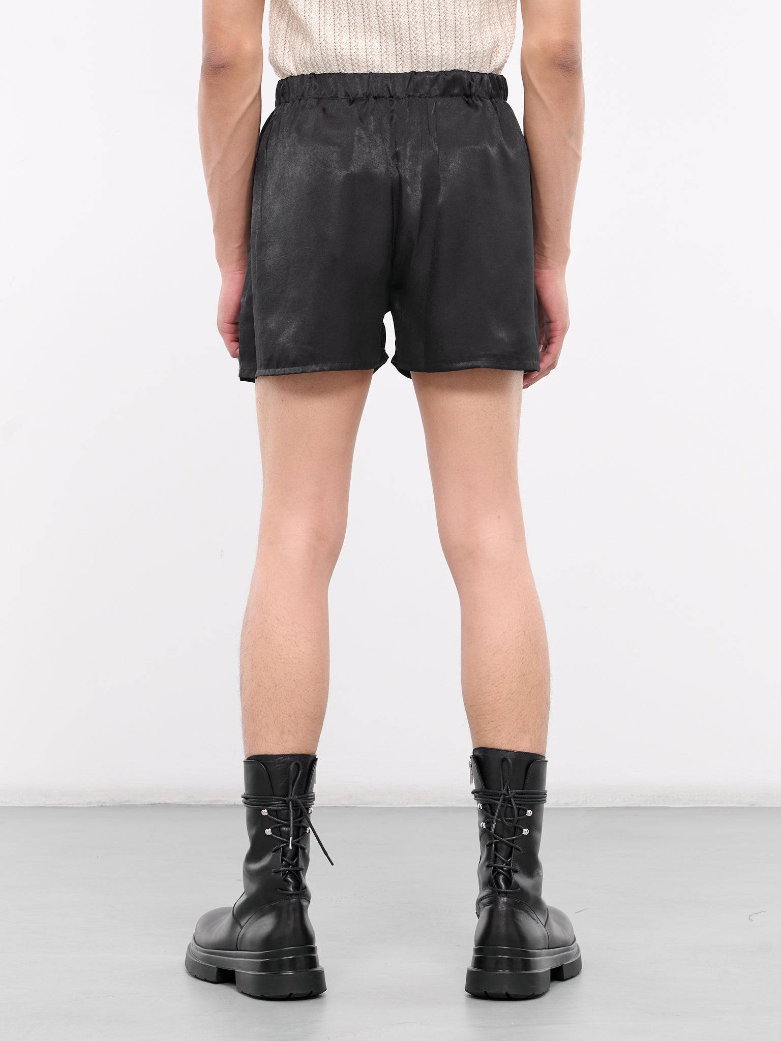 Boxer Shorts (CO-ST001-M-PL0005-BLACK-VANILL)