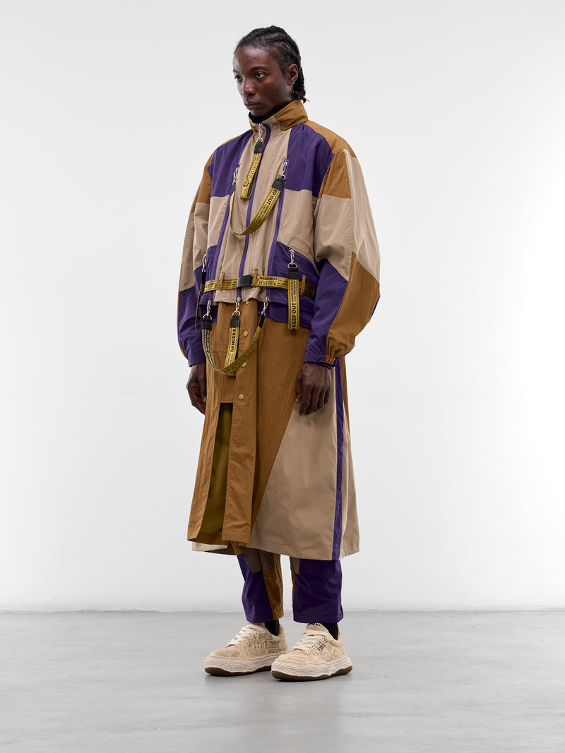 Detachable Layering Nylon Tech Coat (CO-SV-NRS-1001-BEIGE)