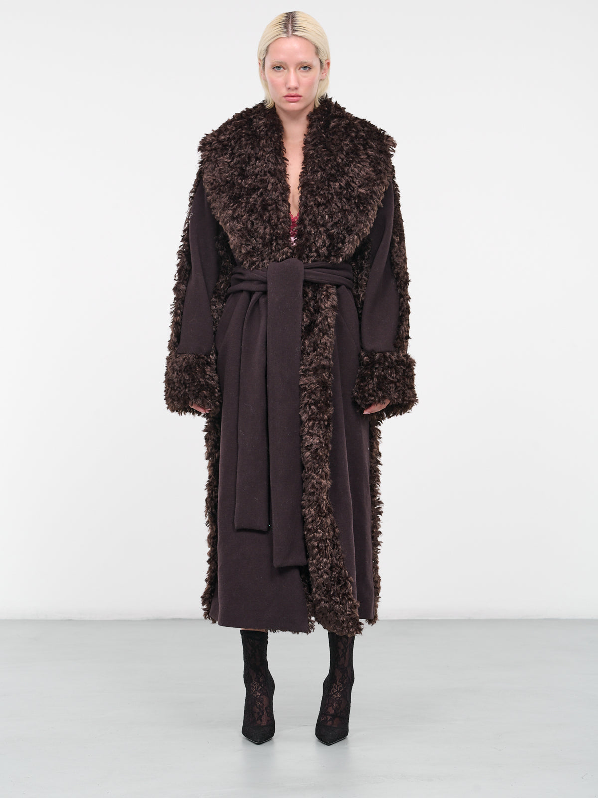 Wrap Coat (CO009-CHOCOLATE)