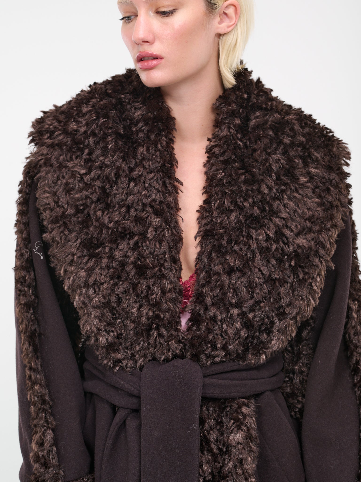 Wrap Coat (CO009-CHOCOLATE)