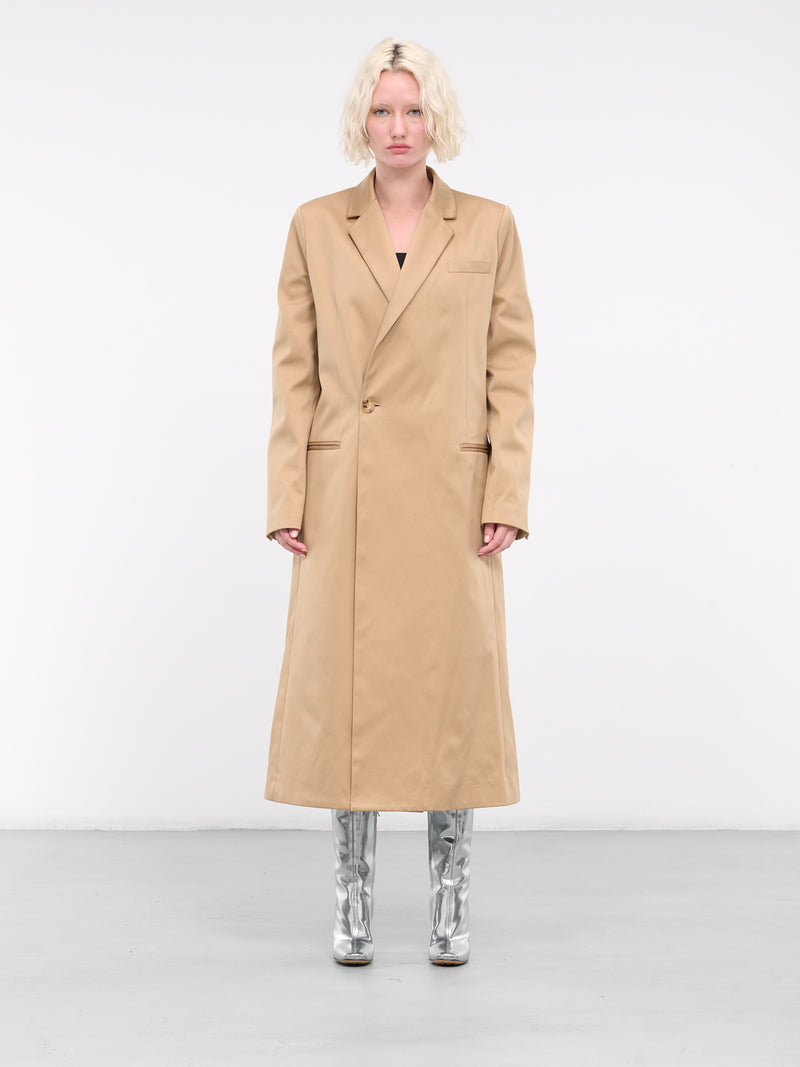 Double-Breasted Tailored Coat (CO0291-PG1469-132-BEIGE)