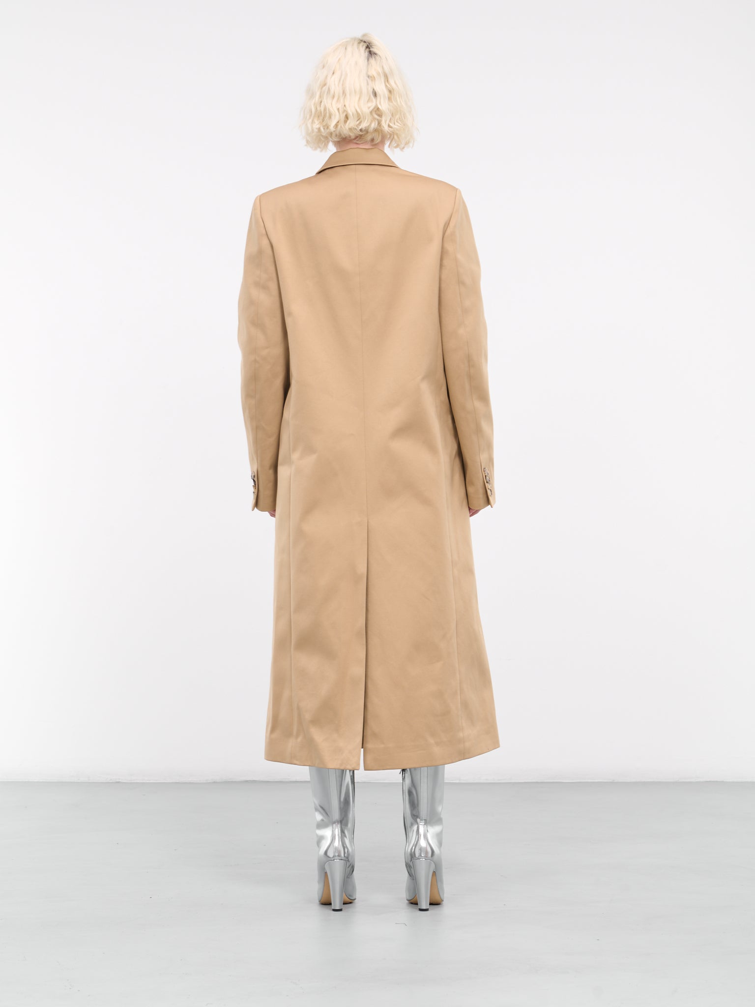Double-Breasted Tailored Coat (CO0291-PG1469-132-BEIGE)