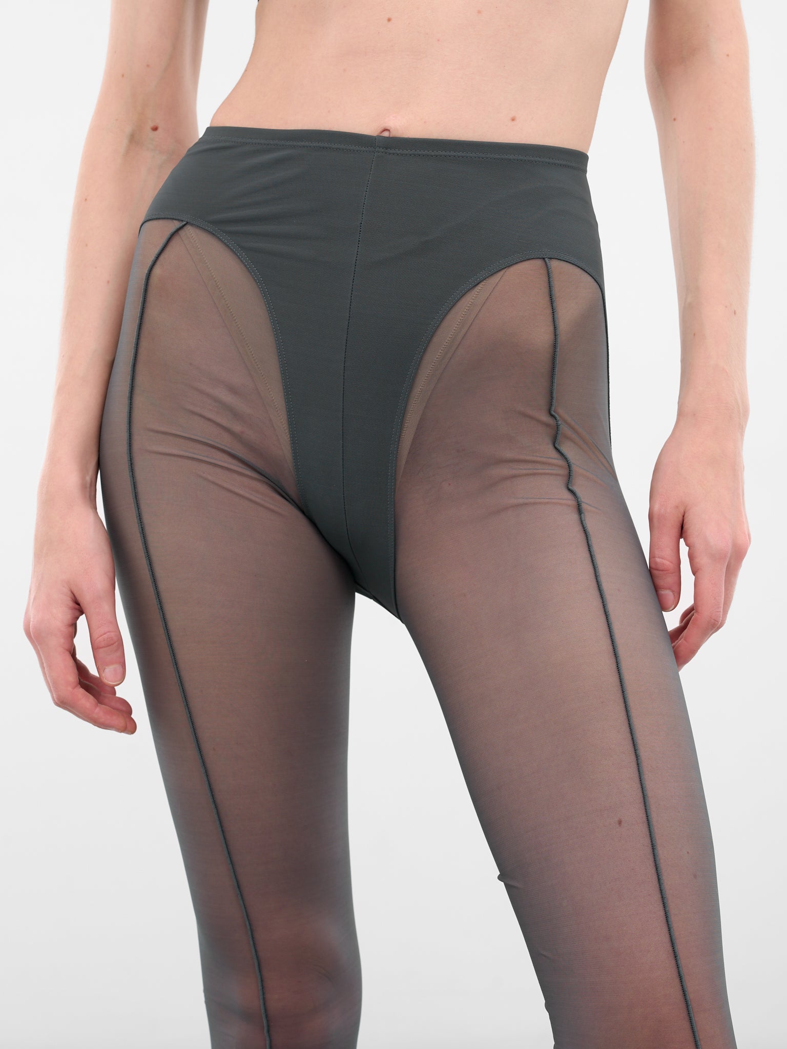 Gray Re-Edit Pantyhouse Tights (COM10HO0001572-SLATE-GREY