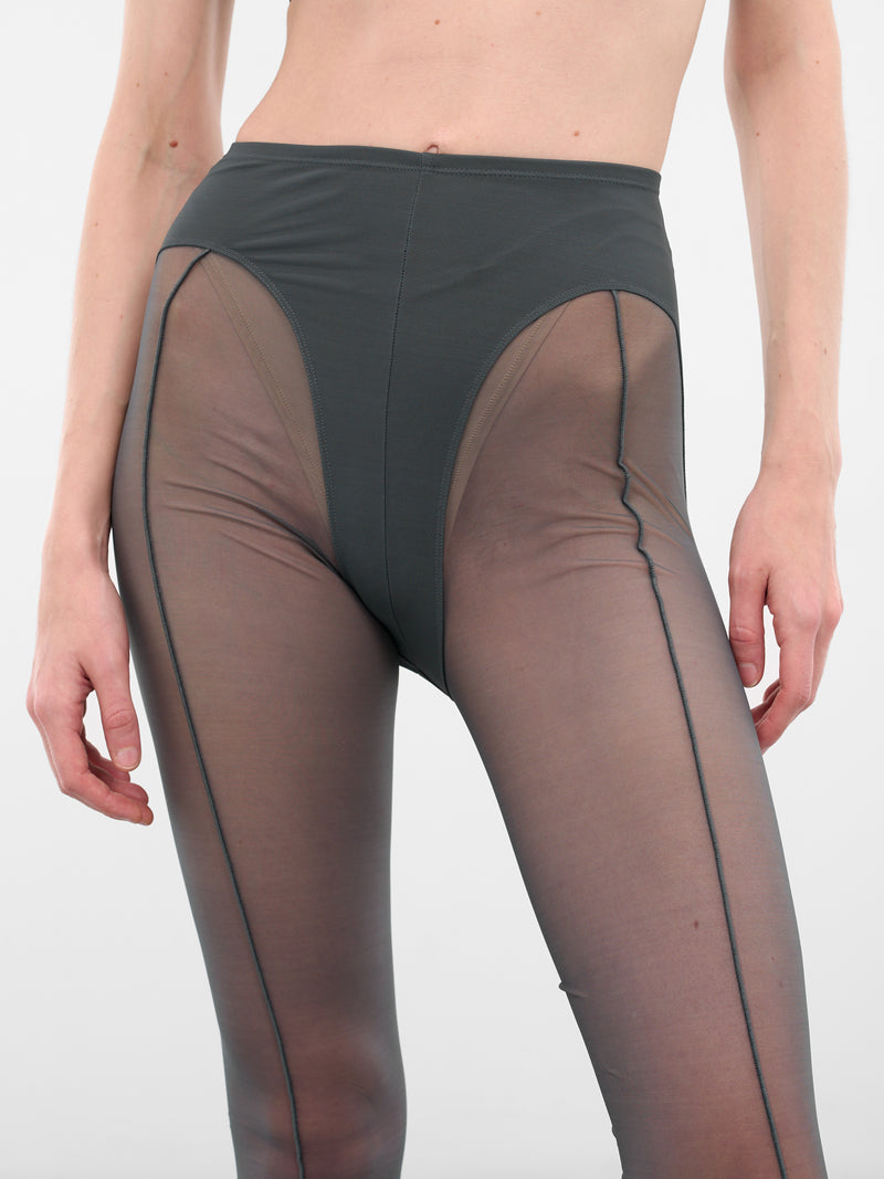 Gray Re-Edit Pantyhouse Tights (COM10HO0001572-SLATE-GREY