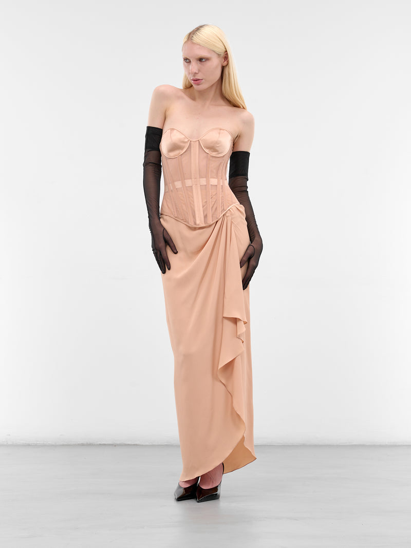 Beige Re-Edit Cirque D’hiver Skirt (COM1JU05793002-BEIGE)