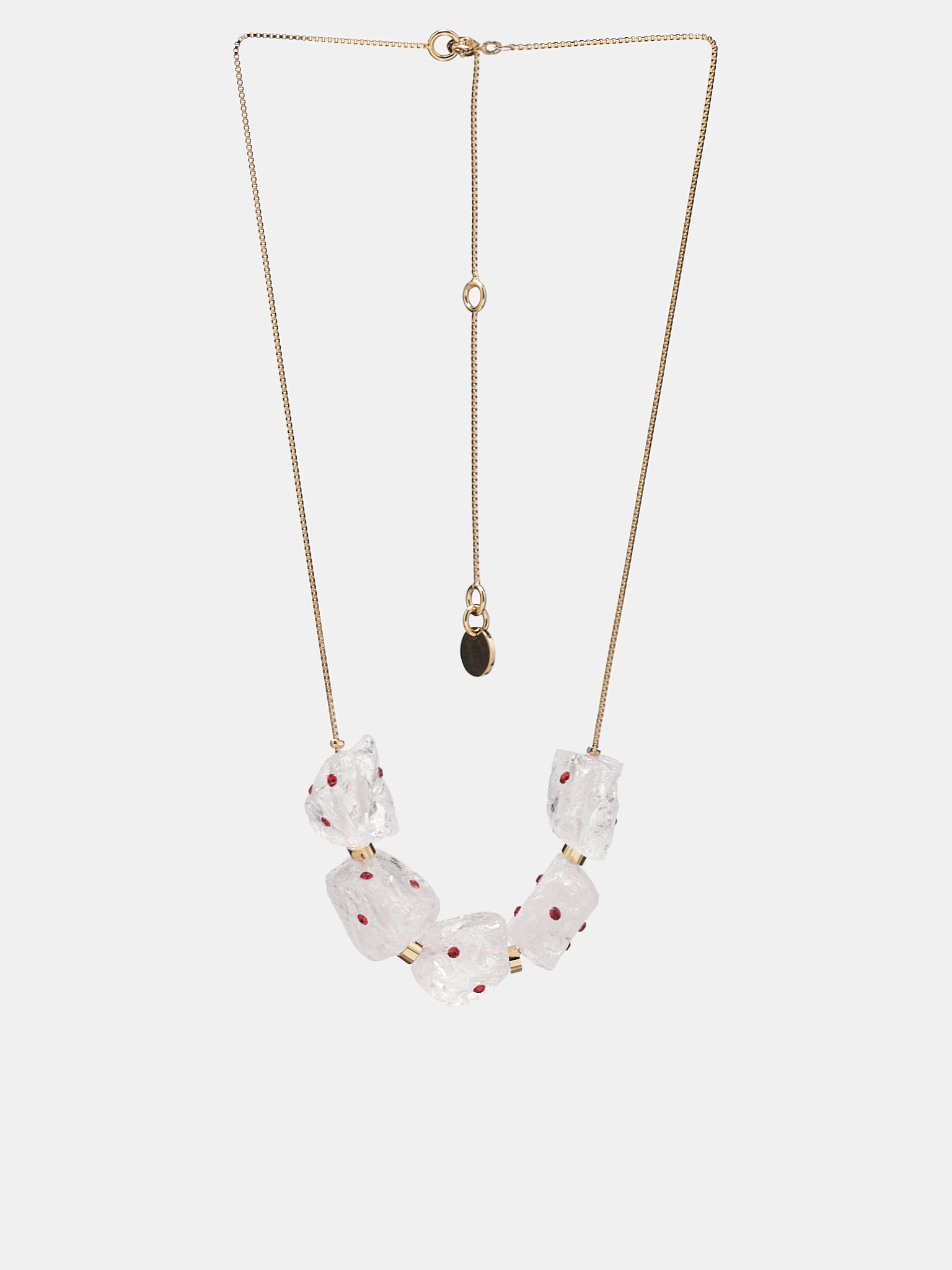Crystal Necklace (COMV0417A0-PD000-00W09-GLASS)