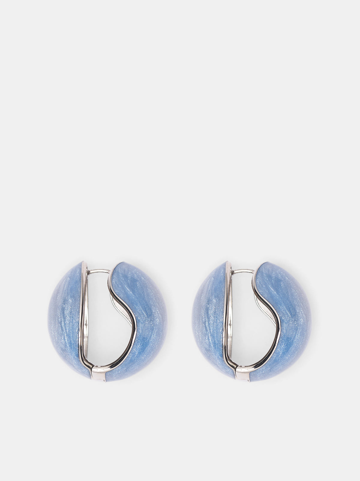 Teardrop Earrings (COPBI04J1005-BLUE)
