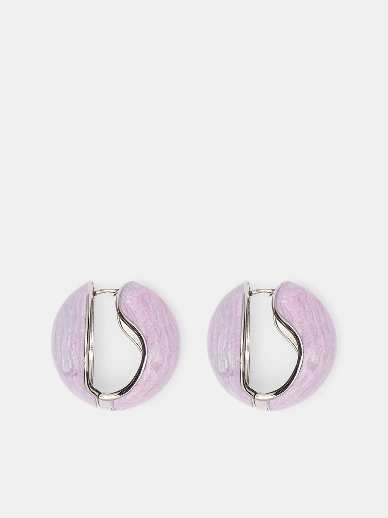 Teardrop Earrings (COPBI04J1005-PINK)