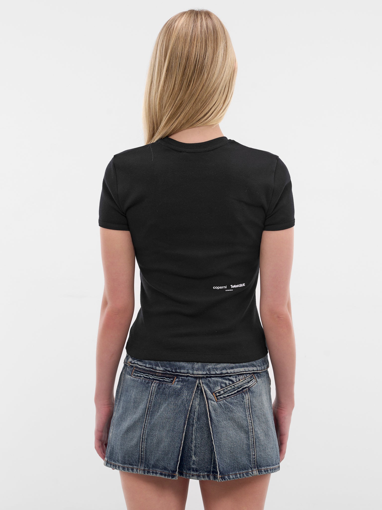 Black Tamagotchi Graphic Tee (COPBJS07F5012-BLACK)