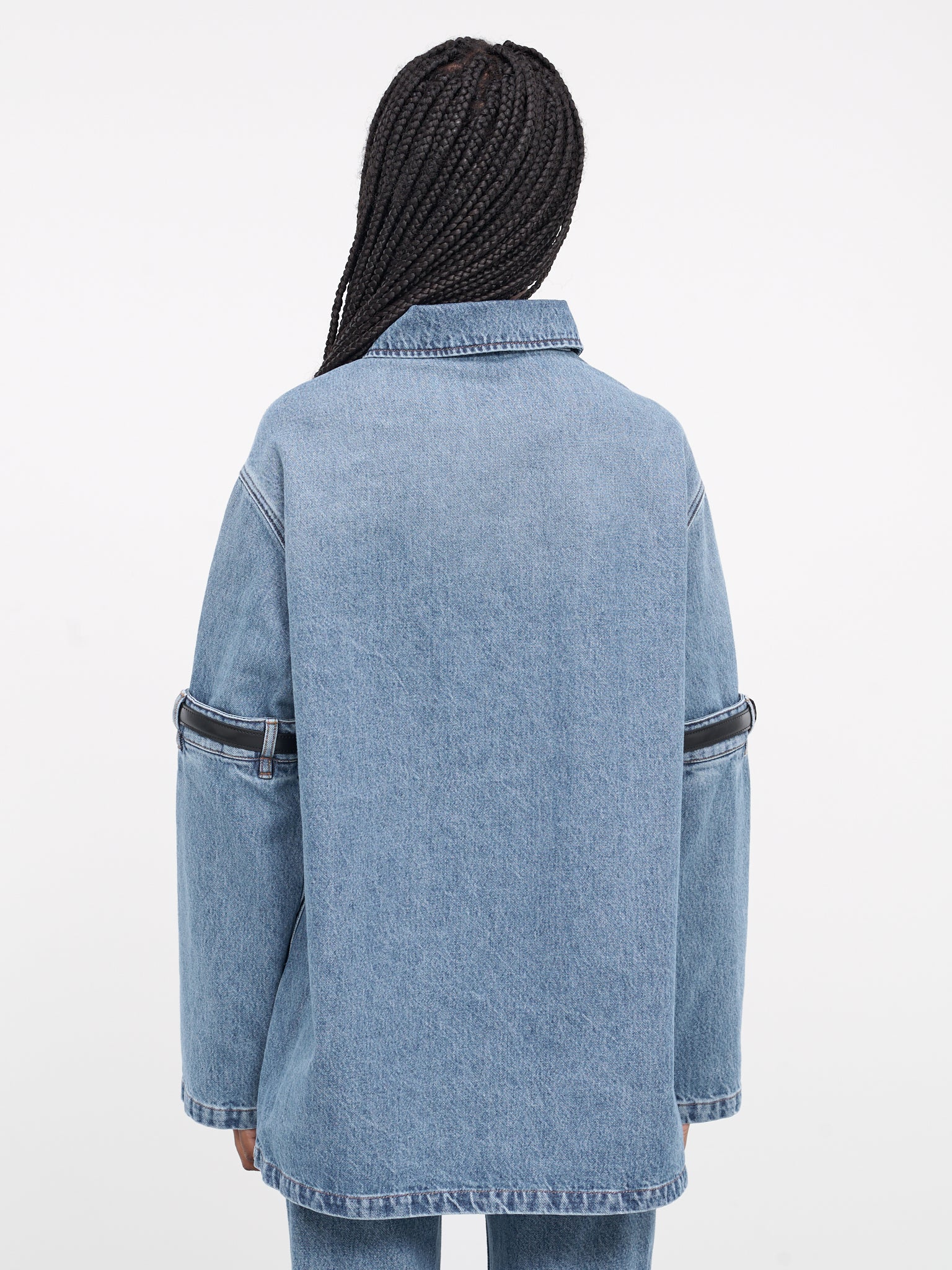 Open Elbow Jacket (COPCH36202-WSHED-BLUE)