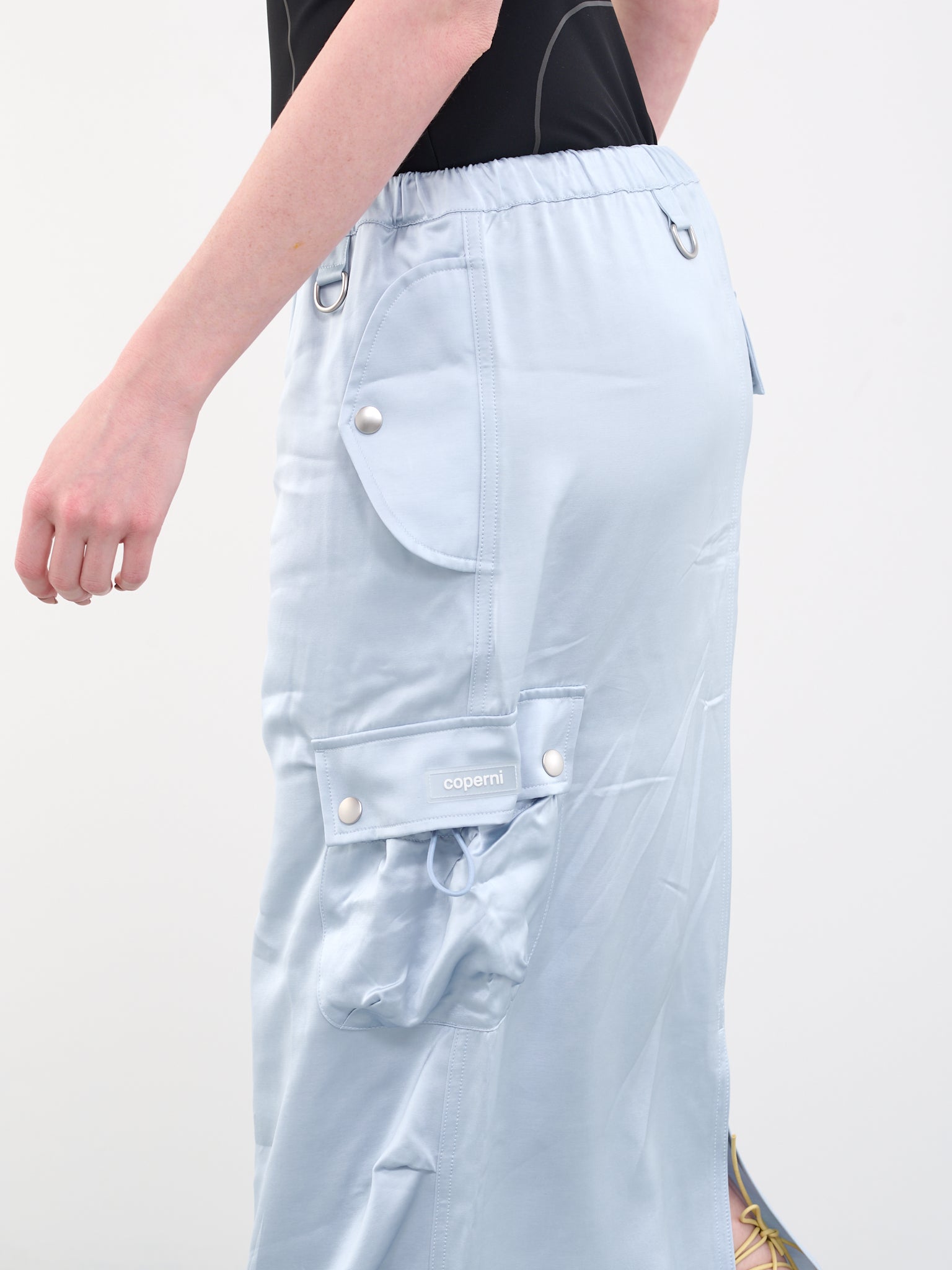 Cargo Maxi Skirt (COPJ21BIS060-ICE-BLUE)