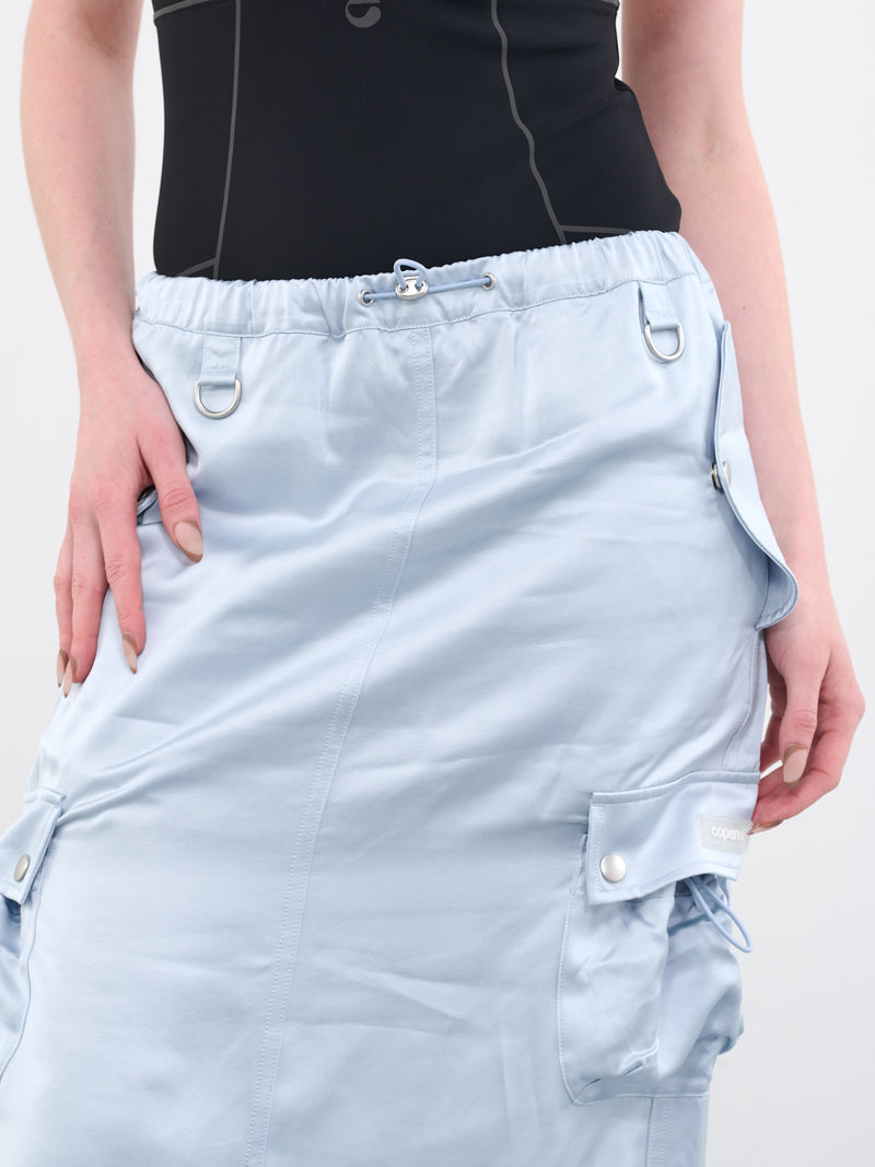 Cargo Maxi Skirt (COPJ21BIS060-ICE-BLUE)