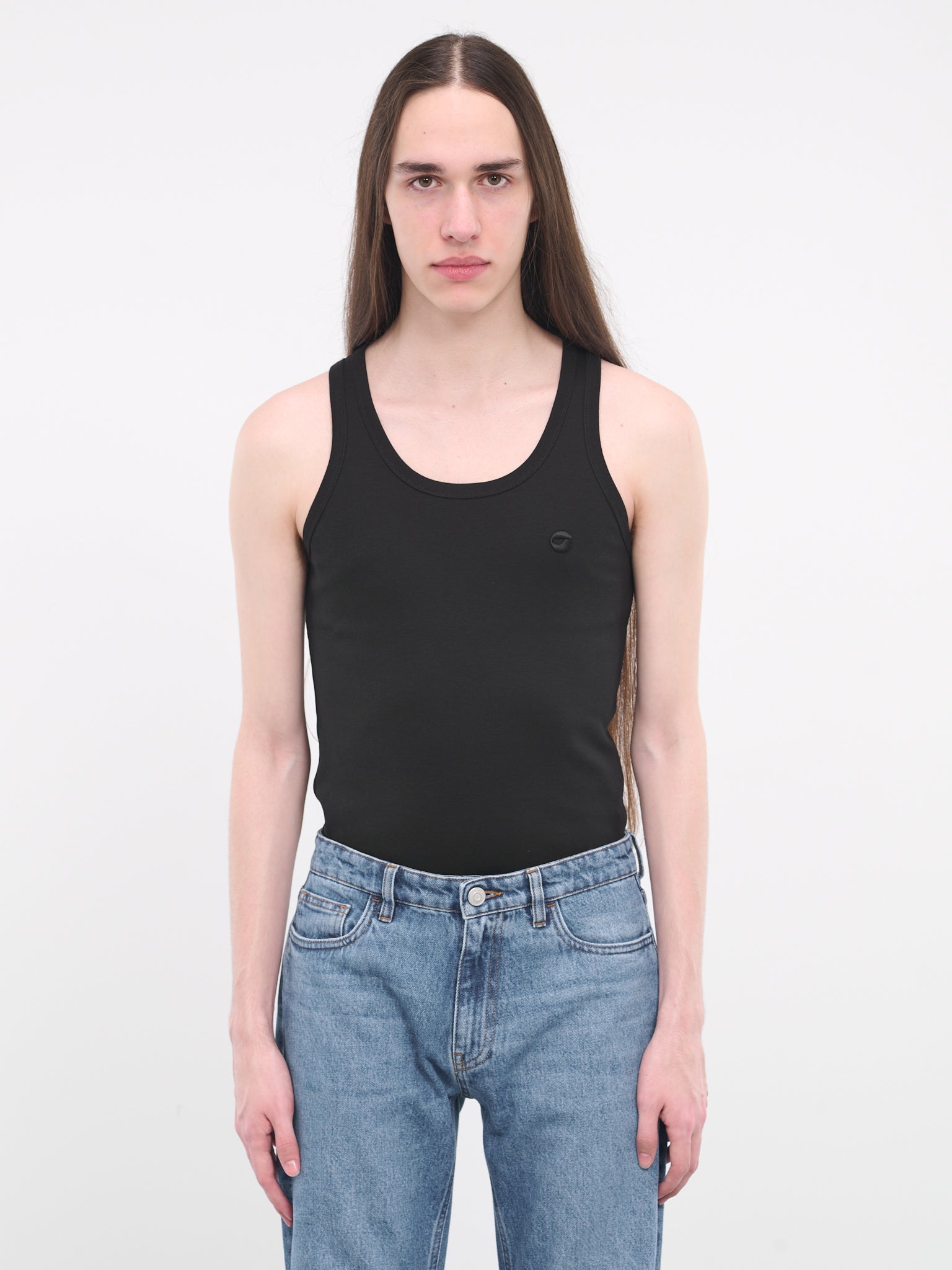 Logo Tank Top (COPJS12510MEN-BLACK)