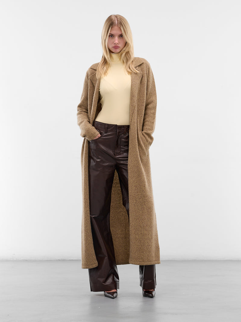 Cream Nylon Bodysuit (COPJS189F5021-YELLOW)