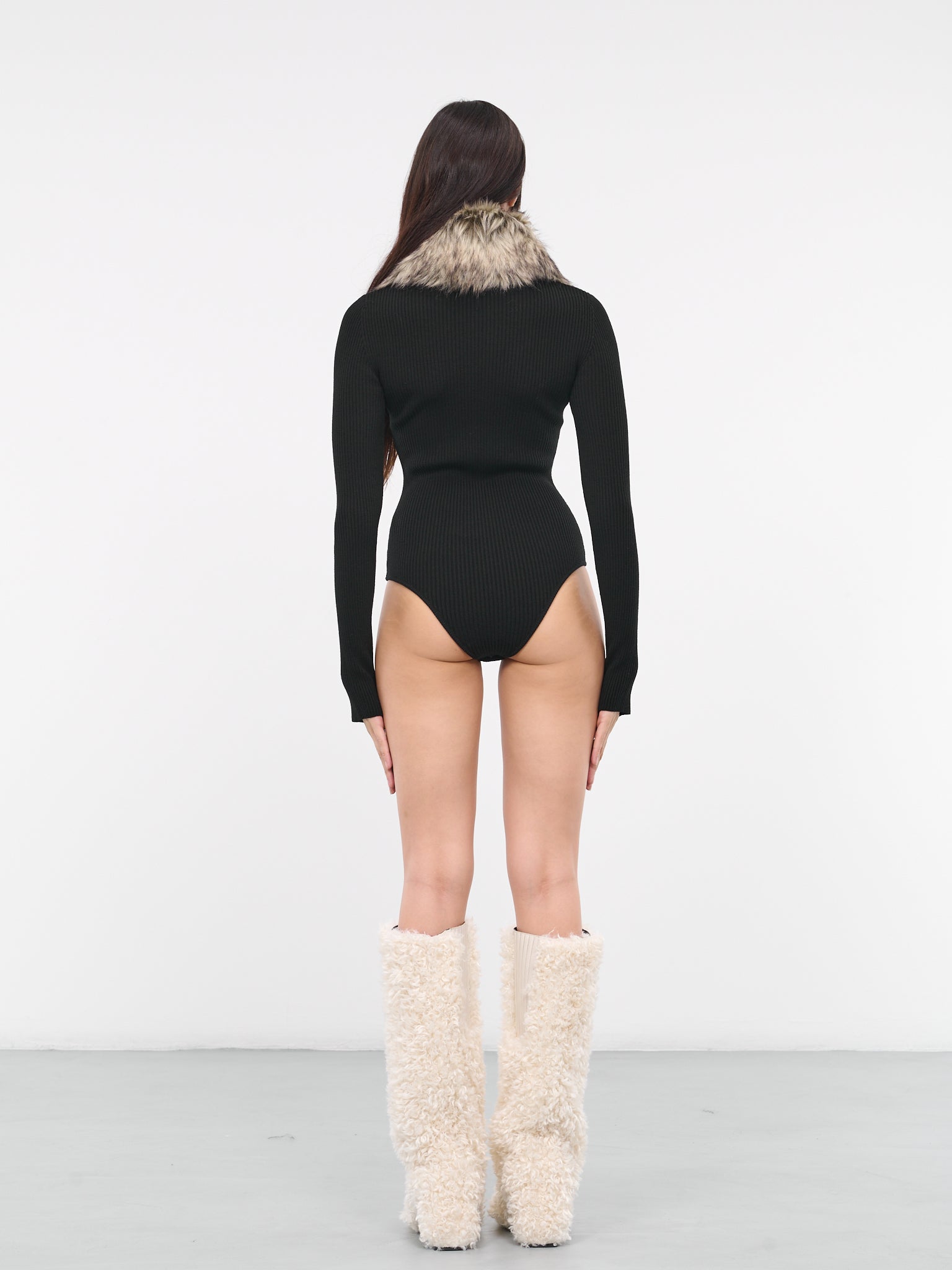 Biker Bodysuit (COPML64644-BLACK)